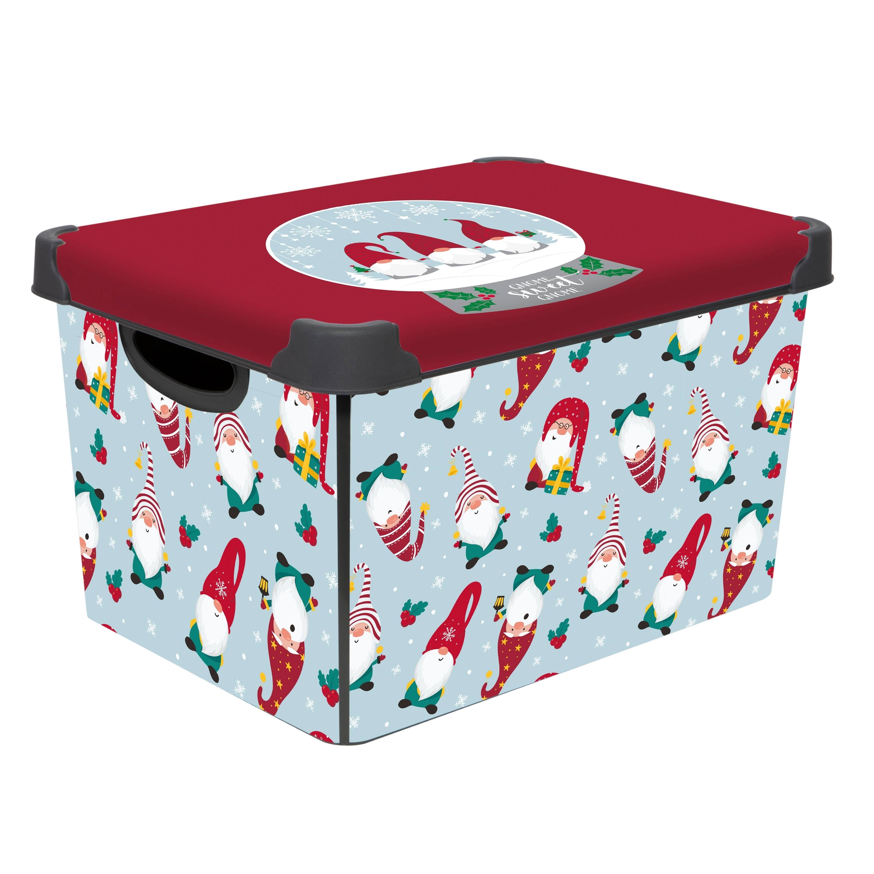Simplify Gnome Design Storage Tote Bin - Small - Blue