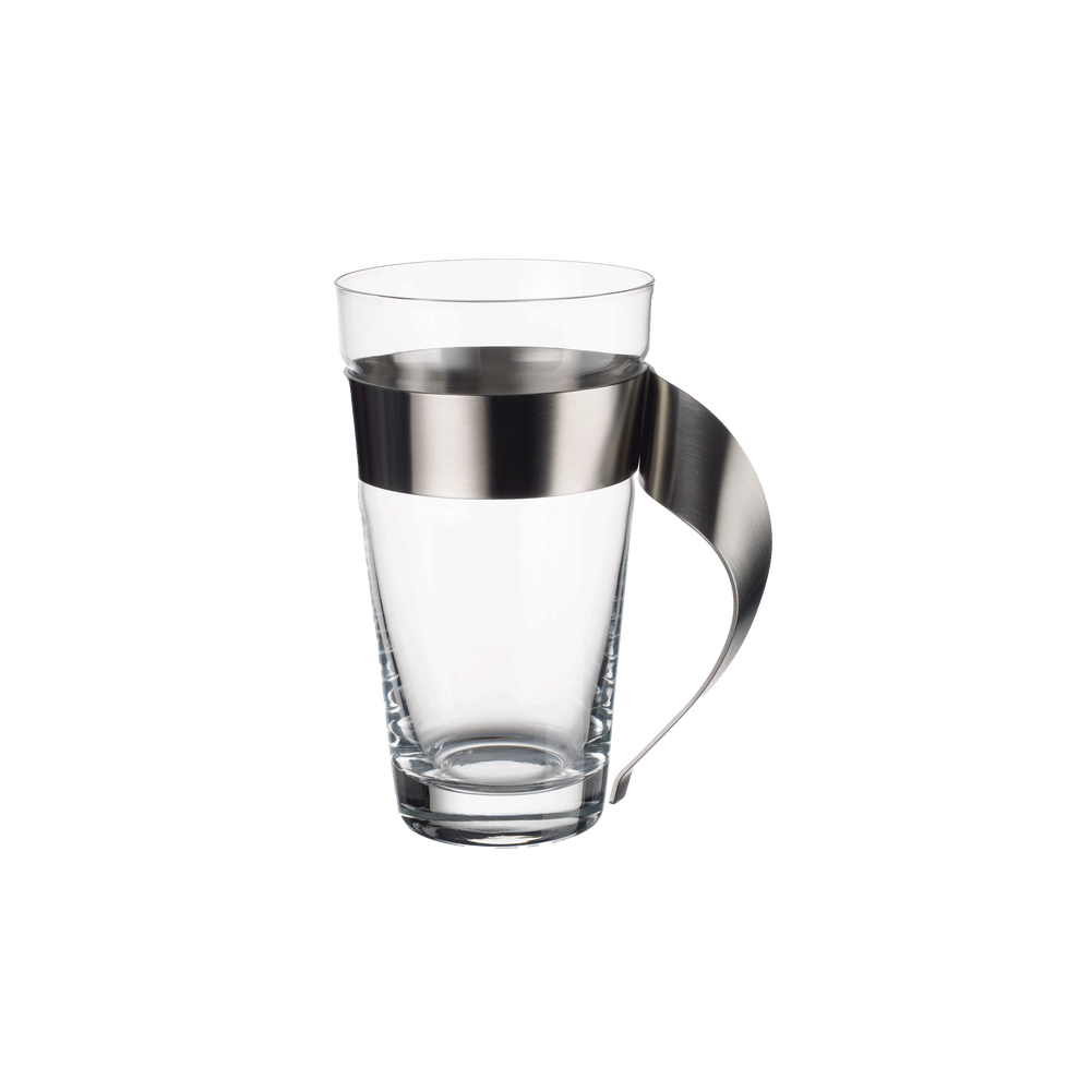 NewWave Latte glass with handle - Clear, 10.2 oz, glass