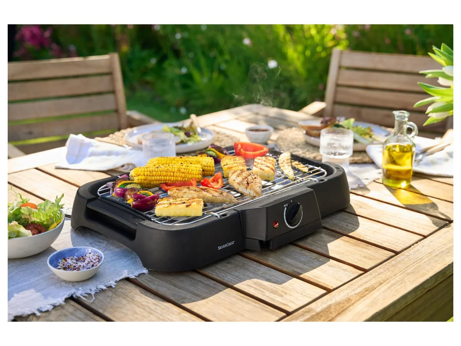 SILVERCREST KITCHEN TOOLS Barbecue lectrique de table, 2000 W