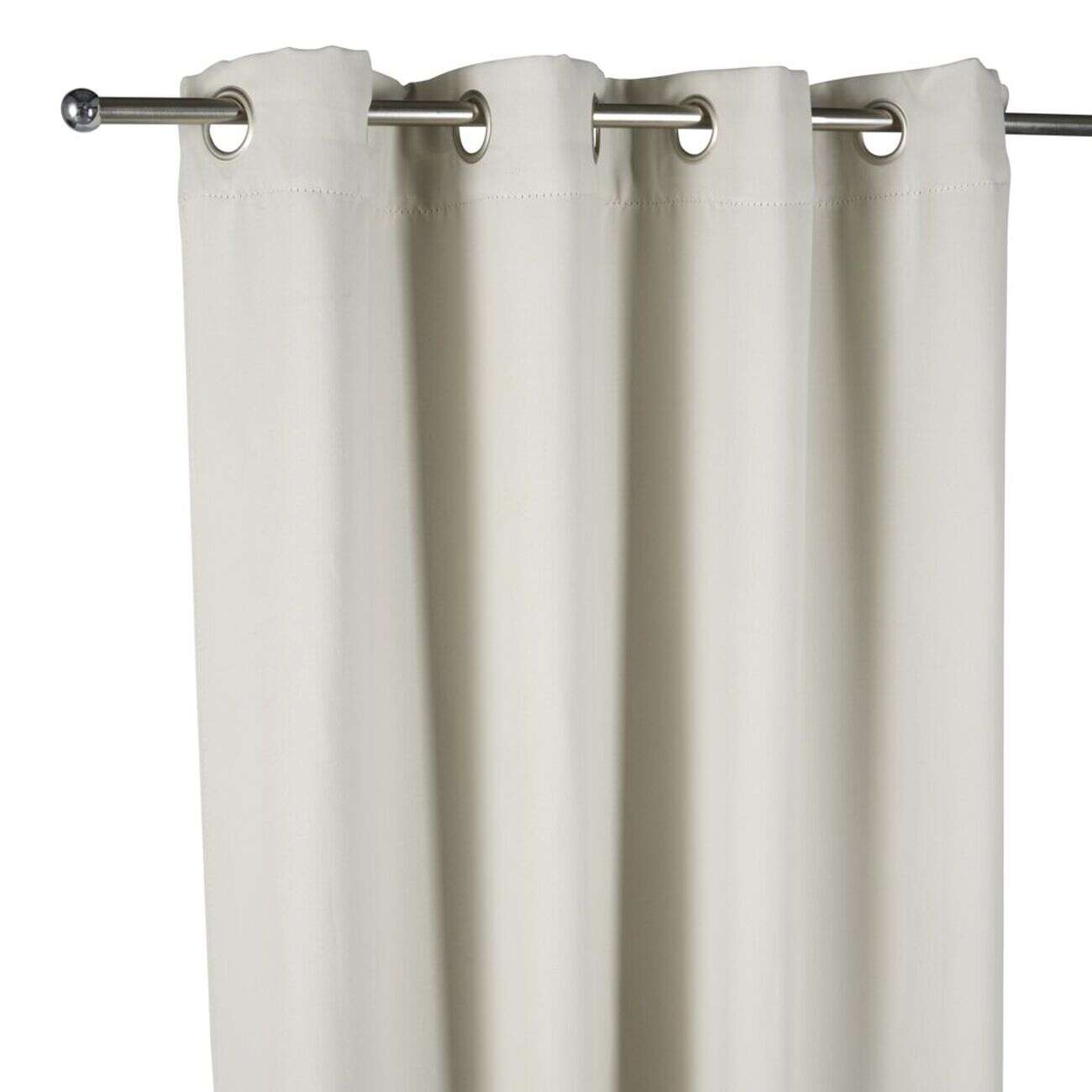 Rideau occultant fenêtre beige 140x180cm