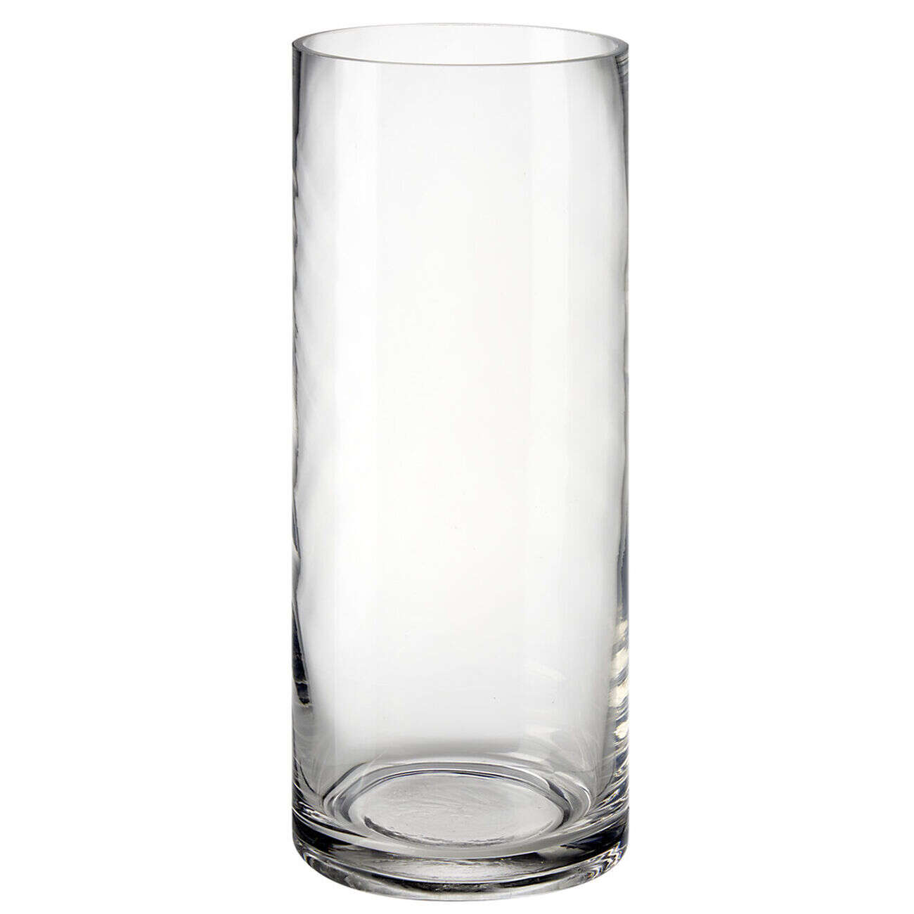 Vase en verre Ø11xH26cm (2 modèles)