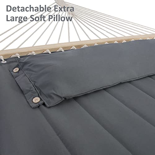 SUNCREAT 2 Person Hammock with Stand. 450 lbs Capacity