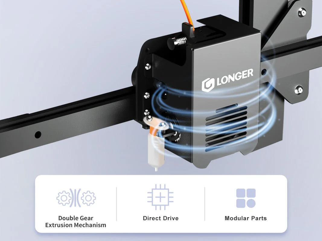 Imprimante 3D FDM LK4 X plus longue