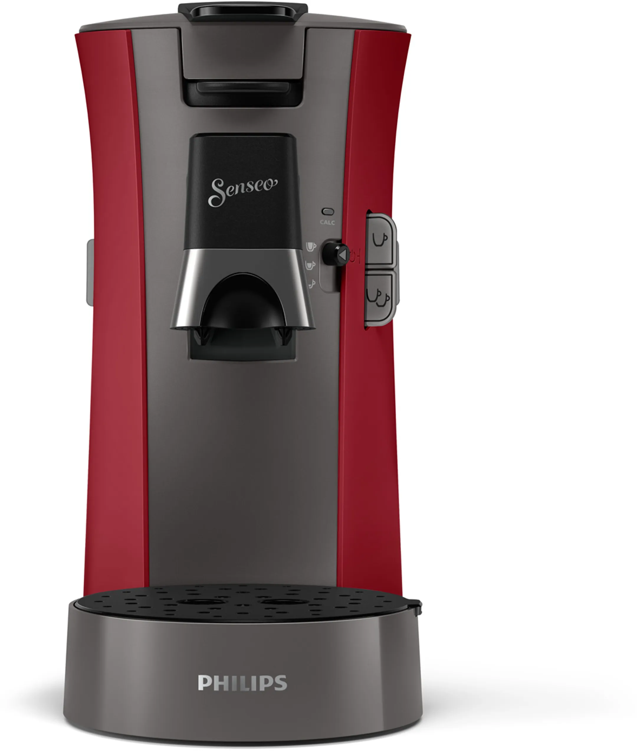 Philips Senseo Select CSA230/90 - Rood/Grijs
