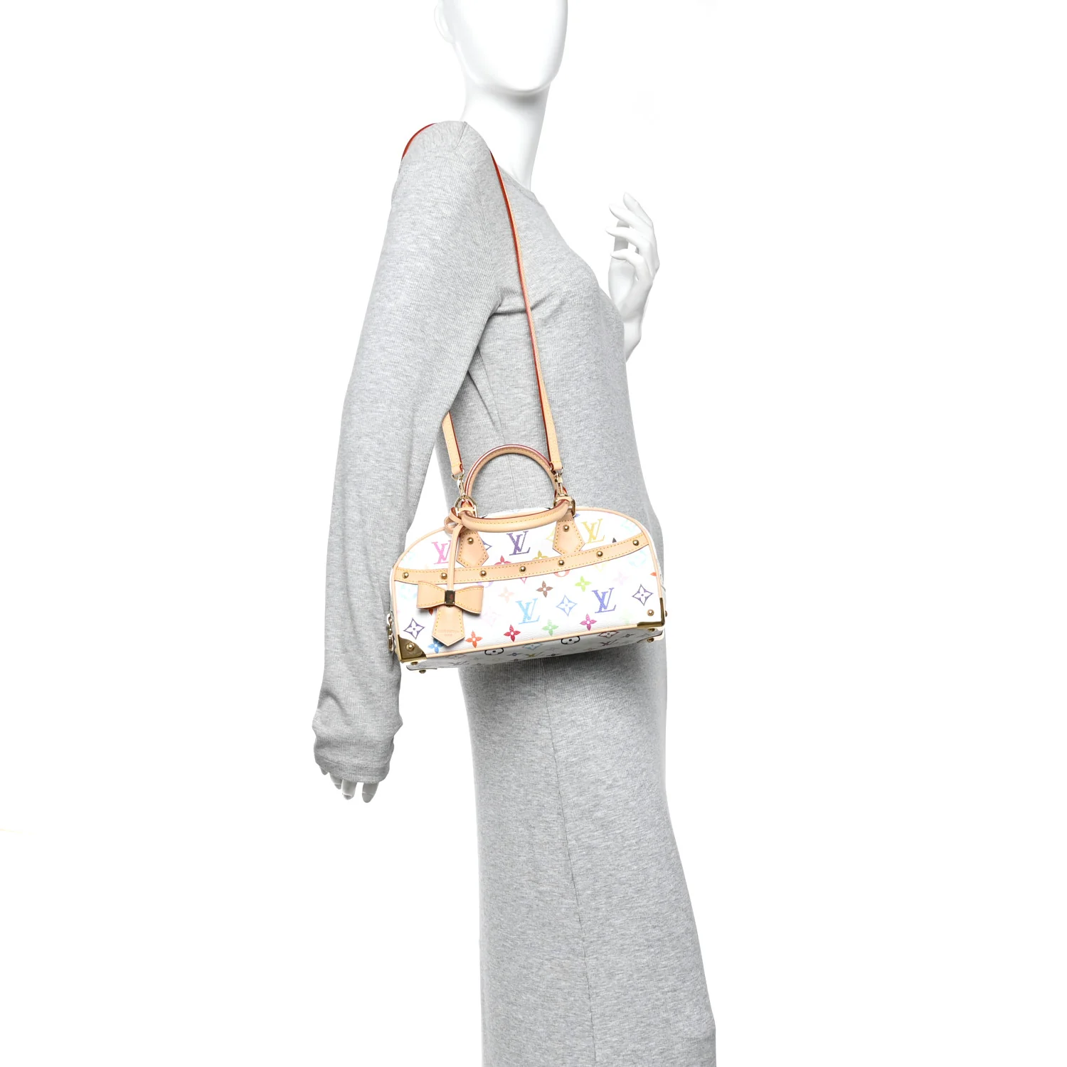 LV x TM Monogram Multicolor East West White