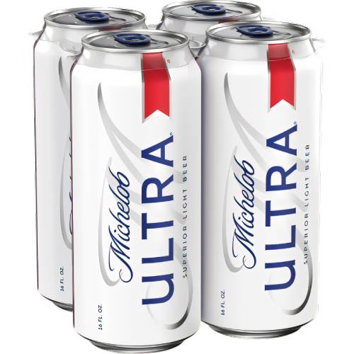 Ultra 4 Pack, 16 Ounce Cans