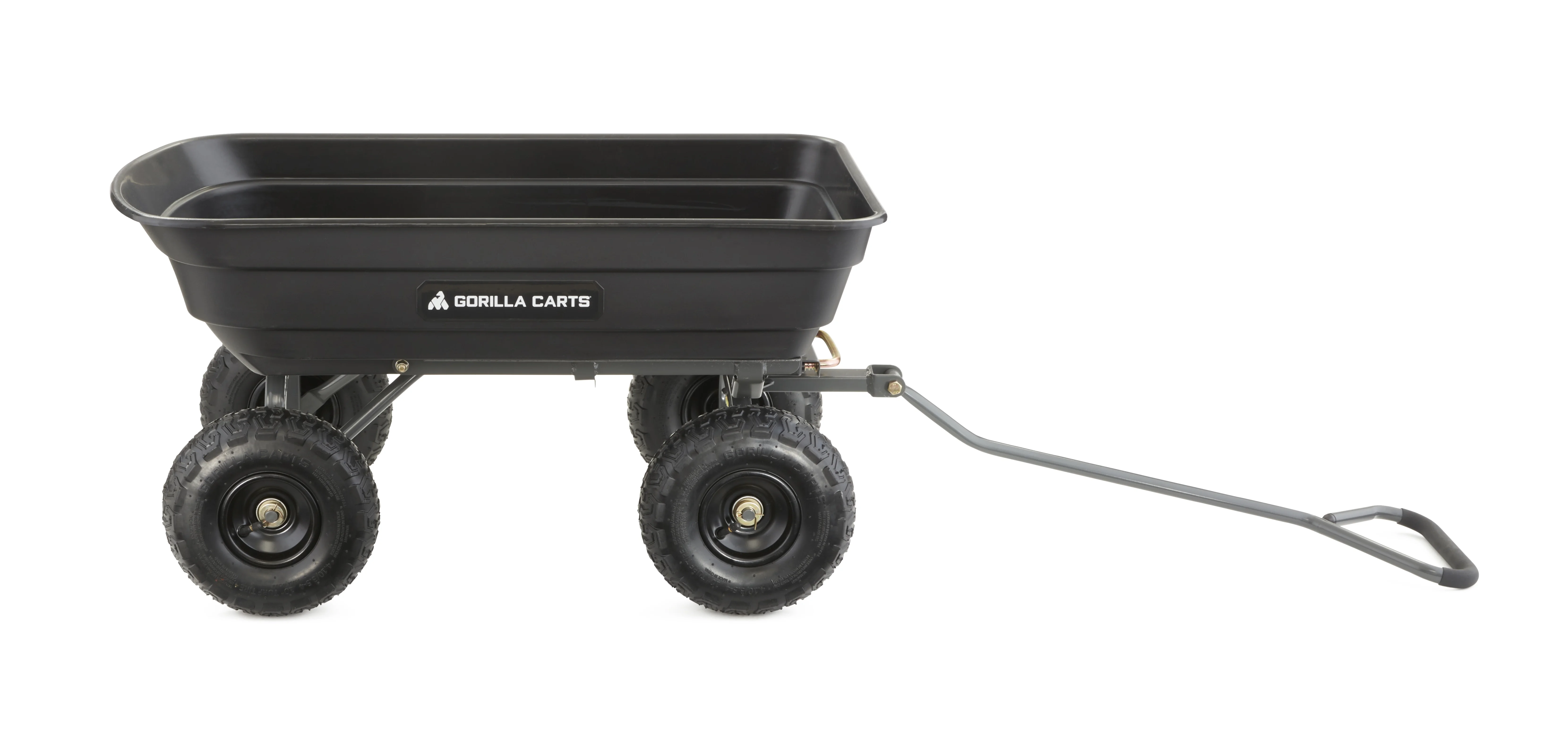 GOR4PS 600-lb. Poly Garden Dump Cart with 10" Tires - Image 3