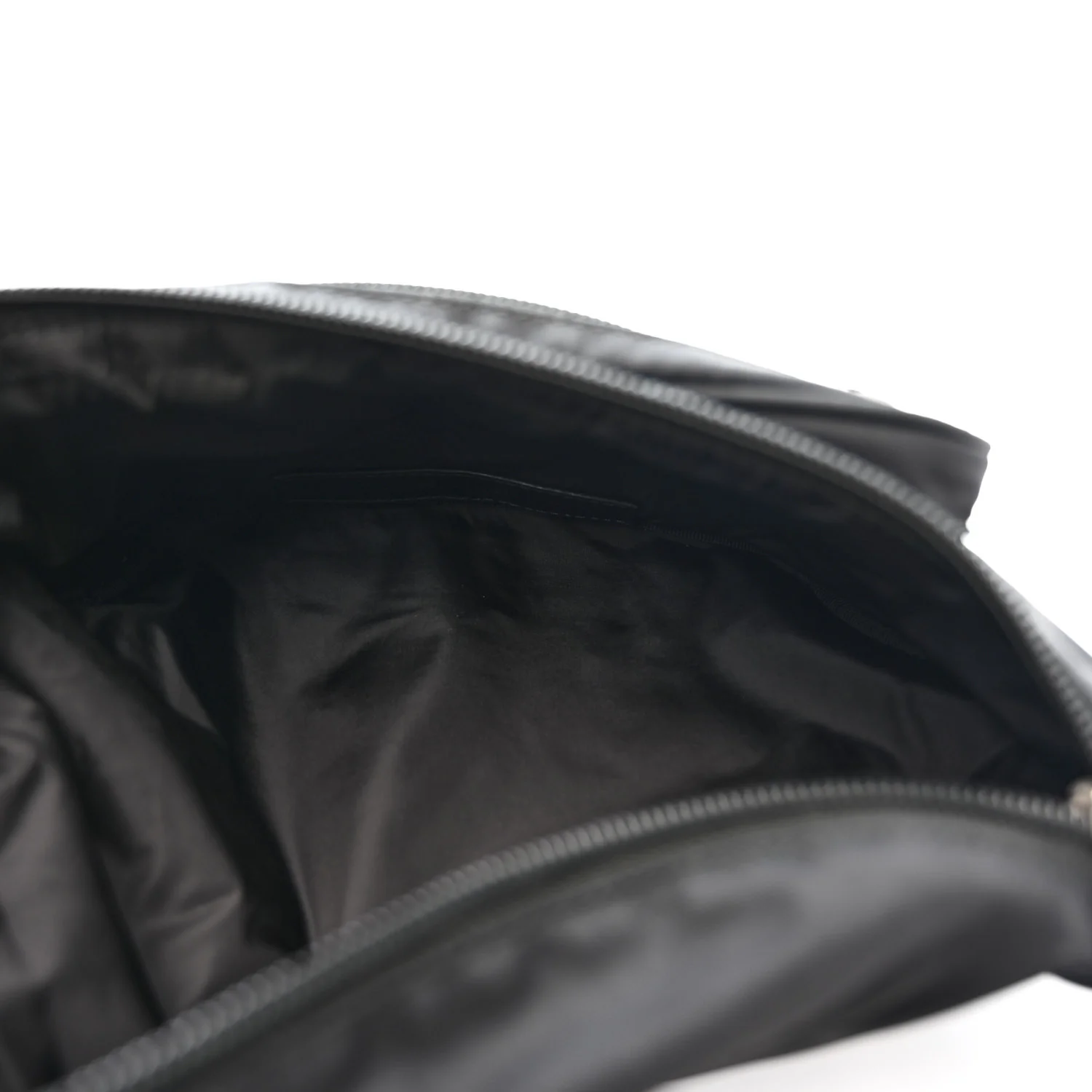Recycled Sport Nylon Logo Embroidered Wheel Beltpack Black