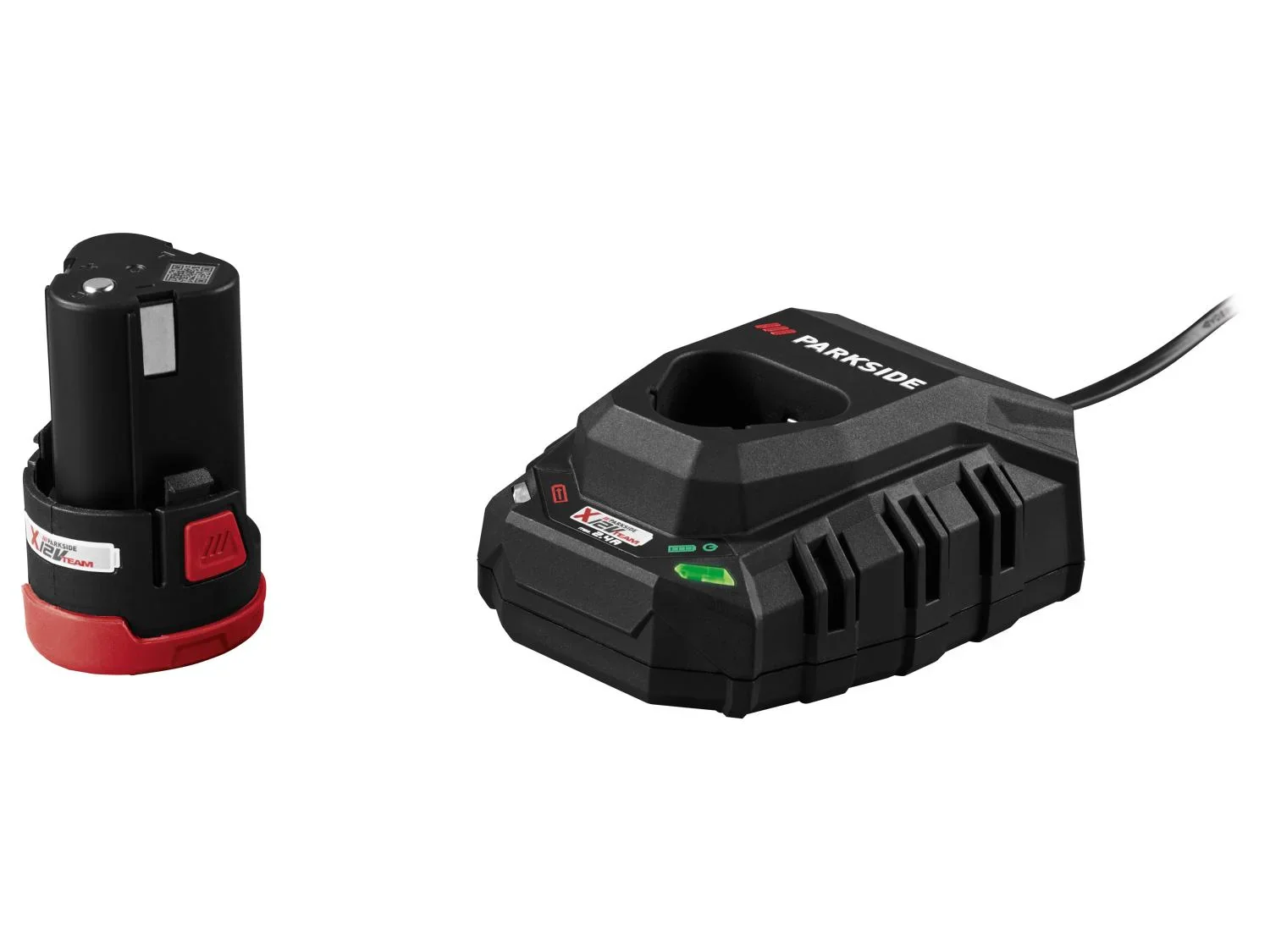 PARKSIDE Set perceuse-visseuse sans fil et 75 accessoires + 2 batteries + chargeur, 12 V