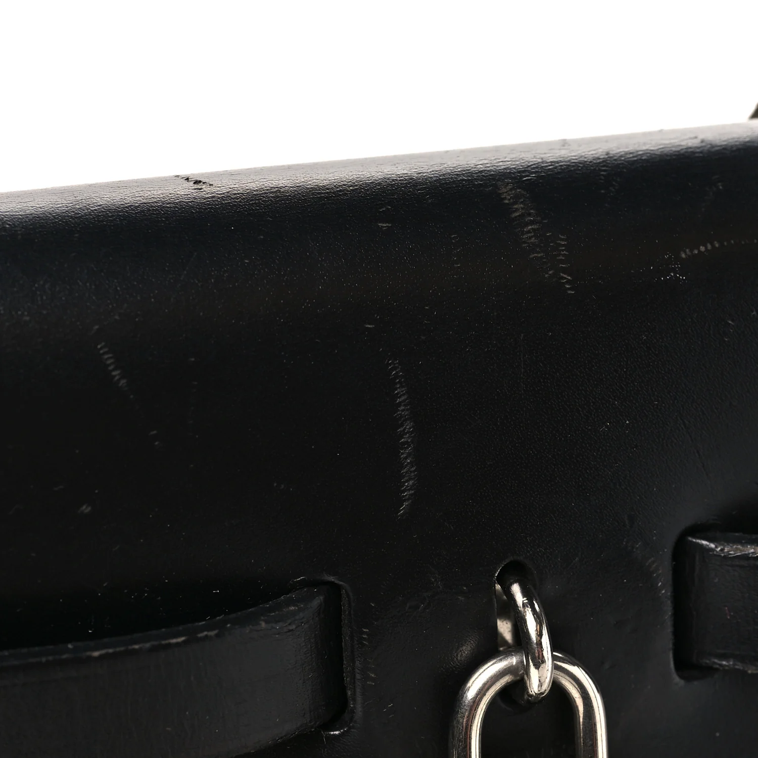 Toile H Berline Vache Hunter Herbag Zip PM 31 Black Ecru