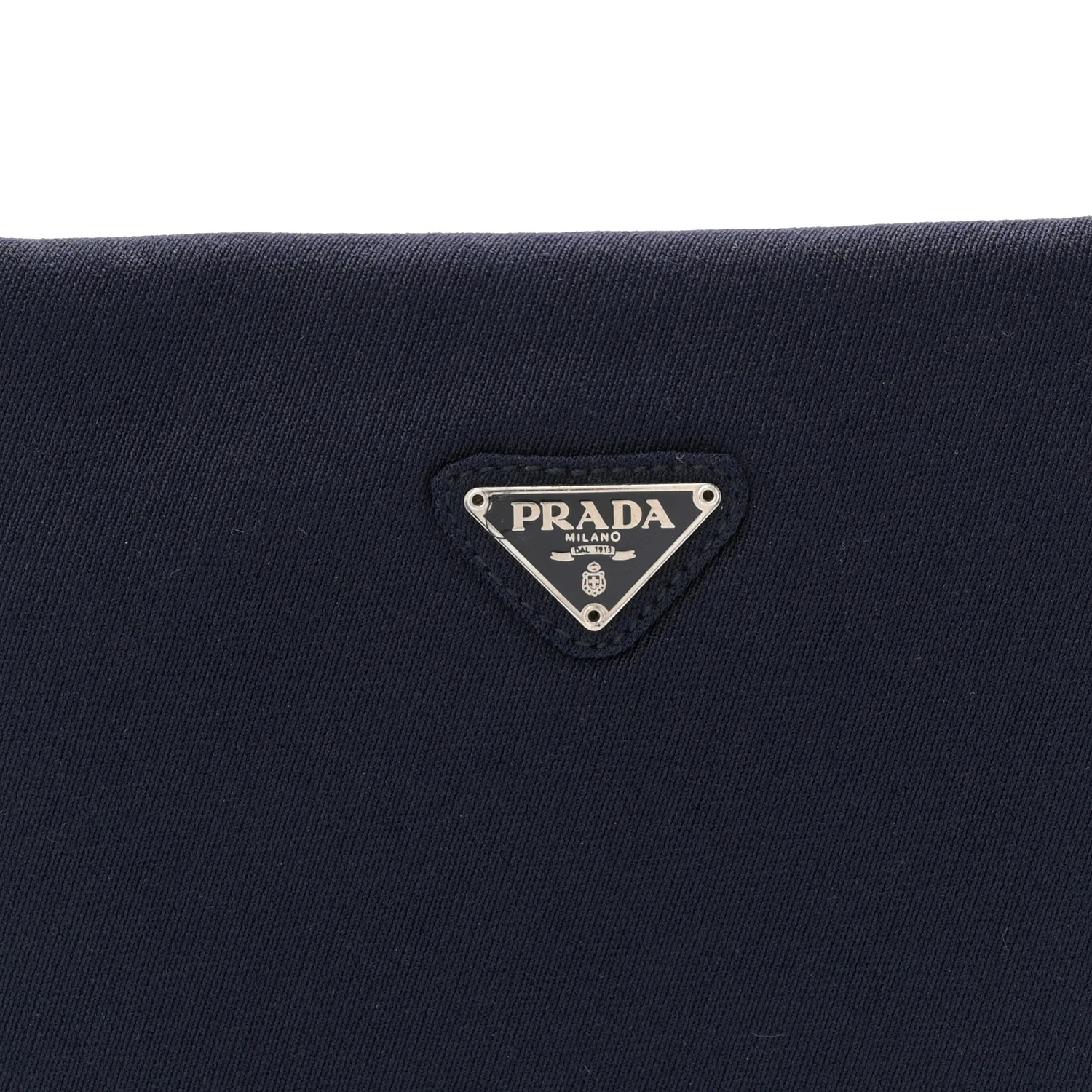 Tessuto Nylon Shoulder Bag Bleu