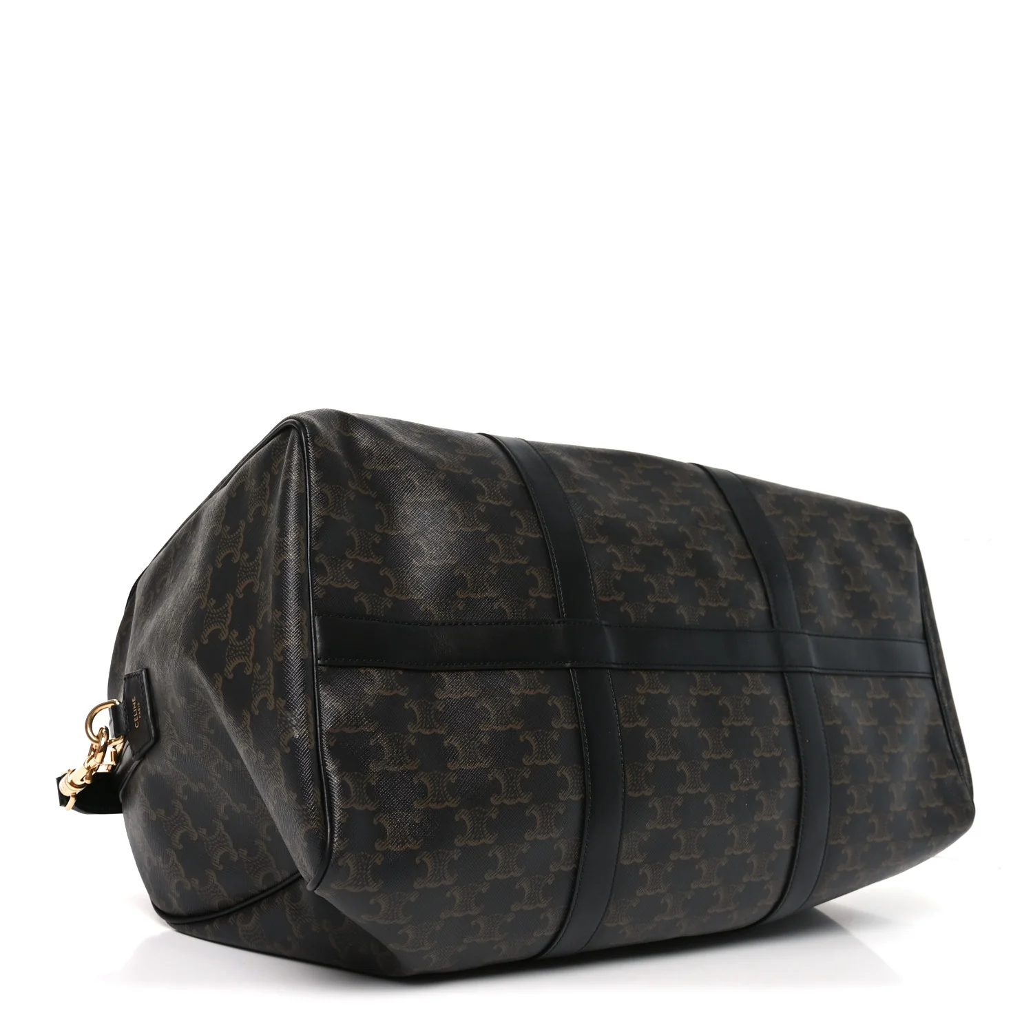 Triomphe Canvas Medium Voyage Duffle Black
