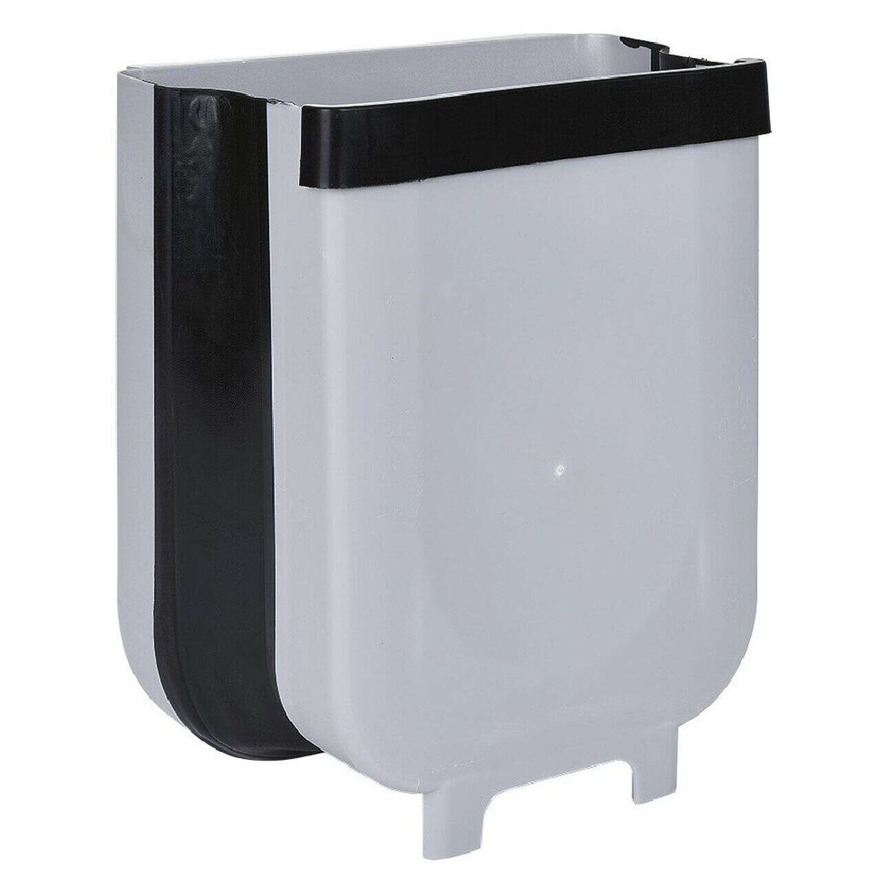 Poubelle de porte amovible et rétractable 9 L