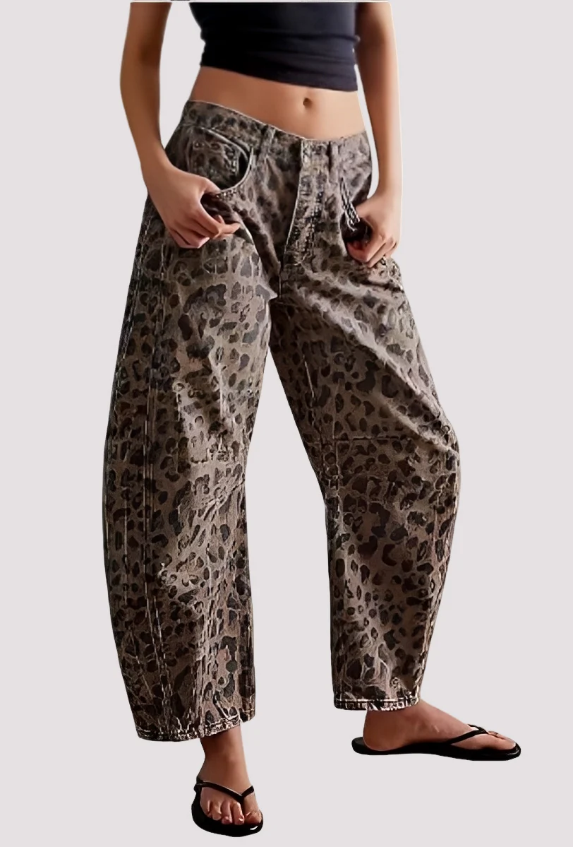 Kendra - Pantalon Large Élégant