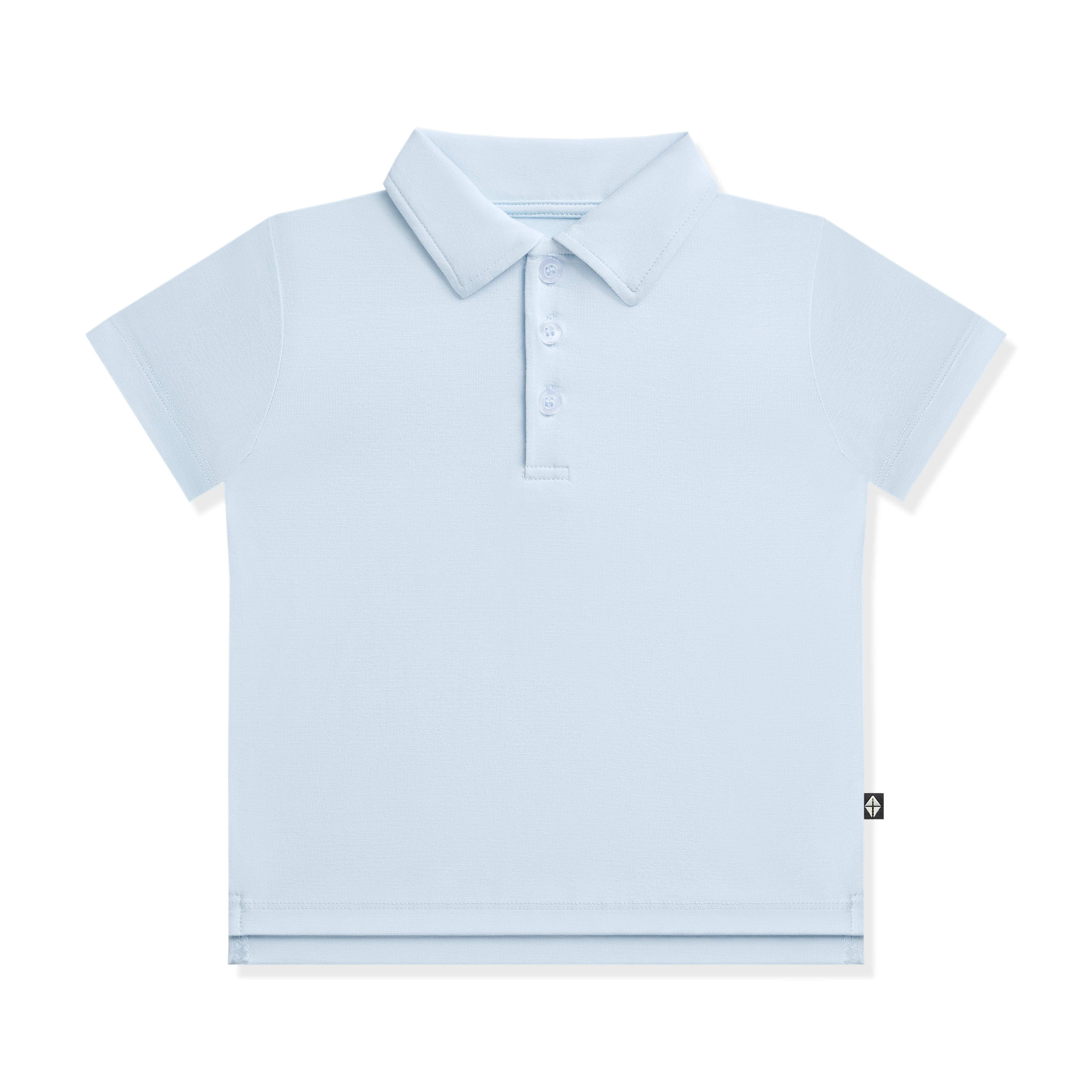 Toddler Short Sleeve Polo in Breeze