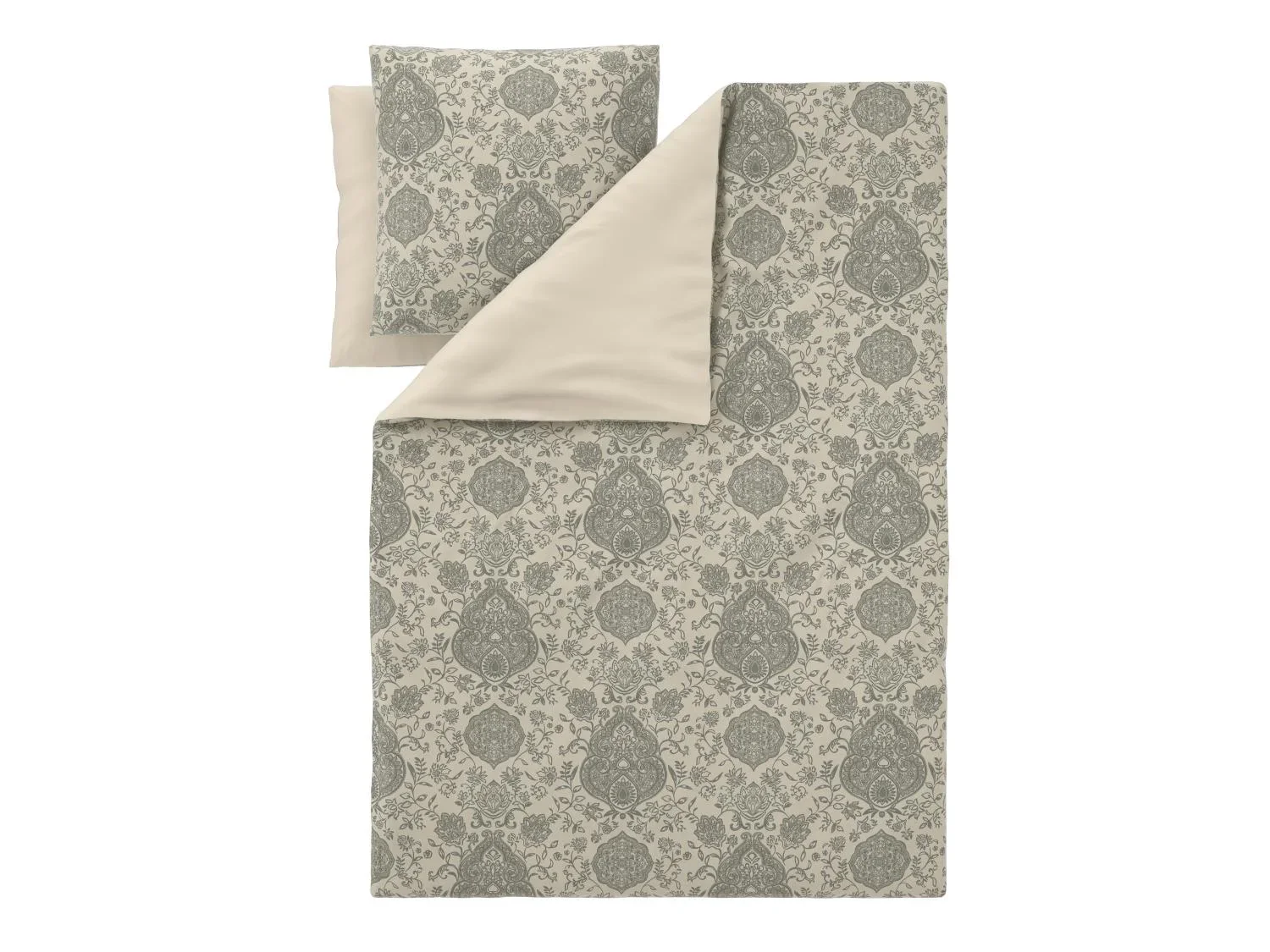 LIVARNO Parure de lit double face en satin, 240 x 220 cm