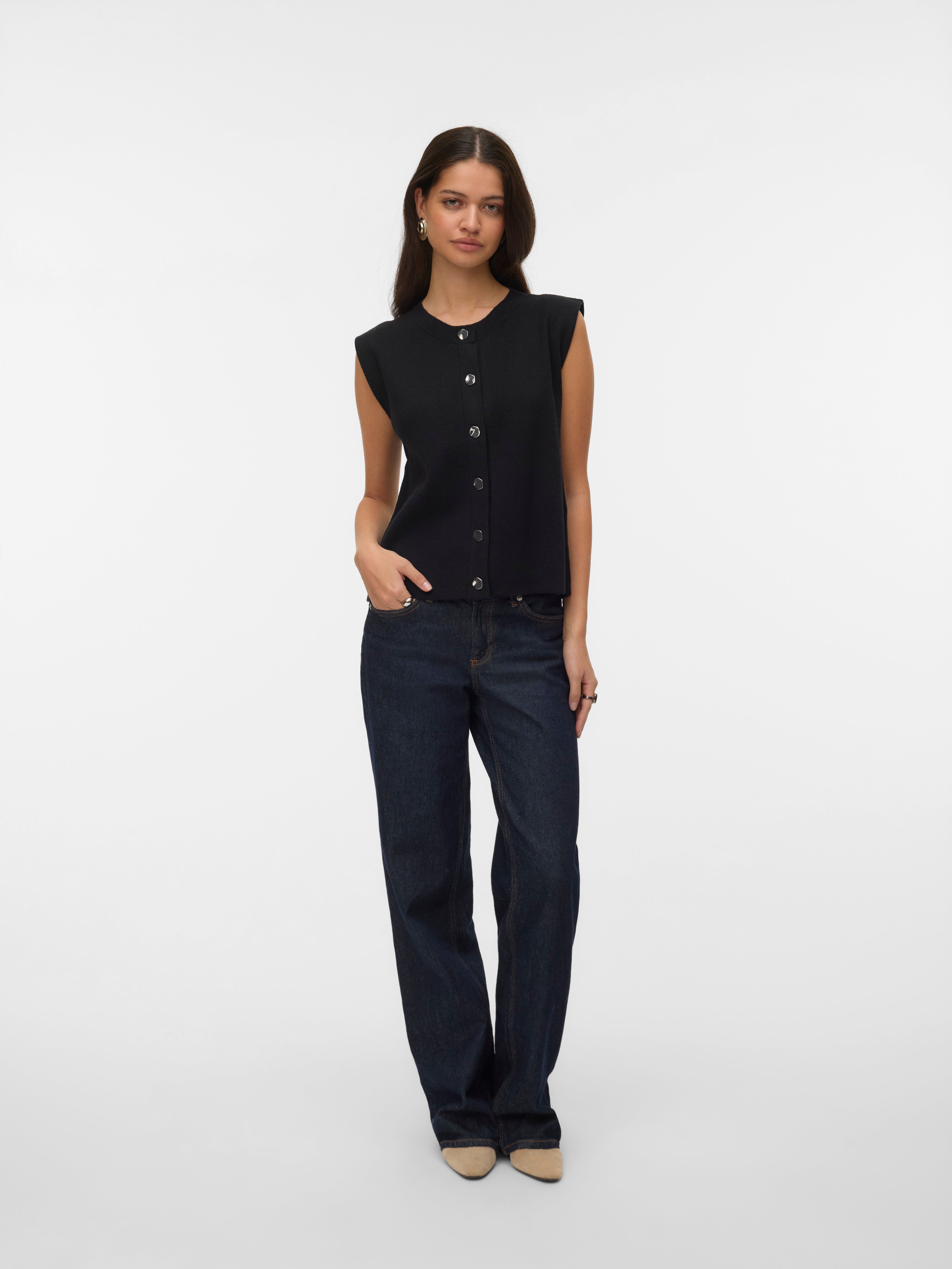 VERO MODA® VMGOLD Knitted vest