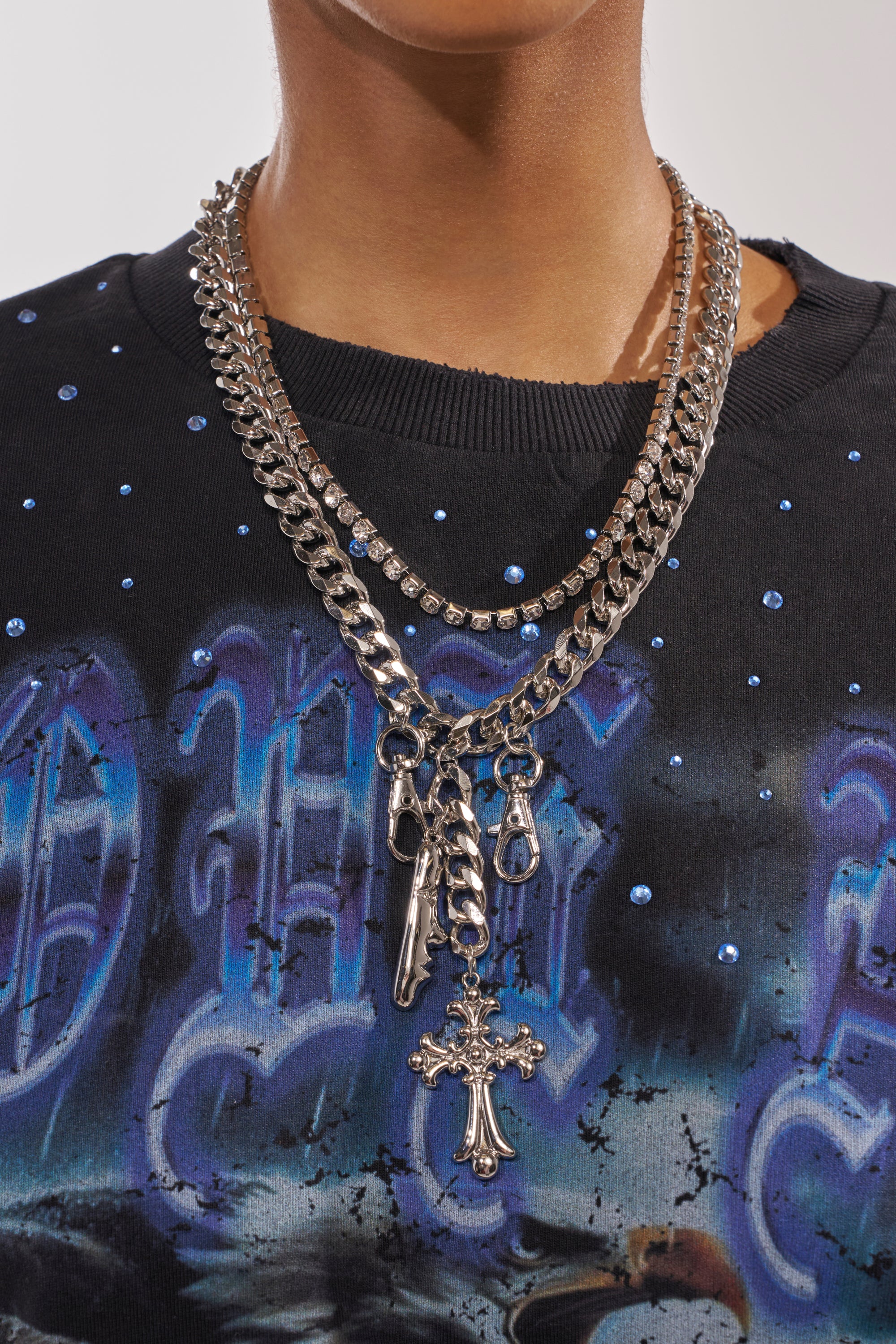 ALL I SEE IS CHROME NECKLACE - Akira Store
