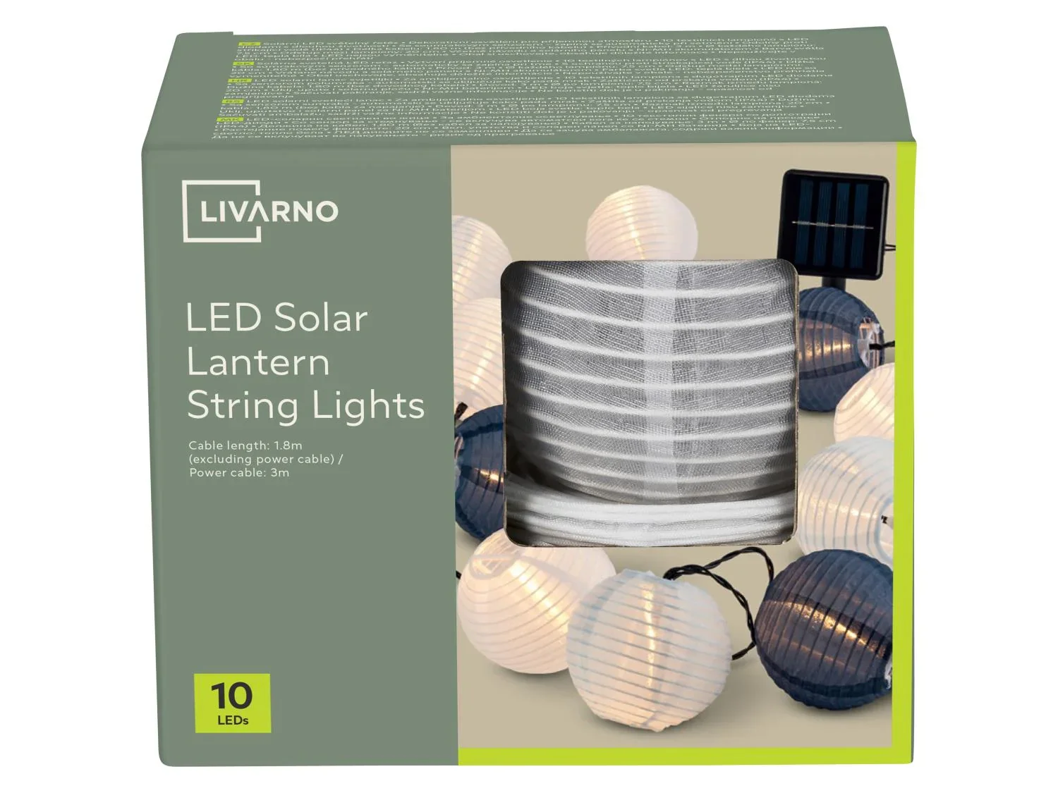 LIVARNO Guirlande lumineuse solaire  LED