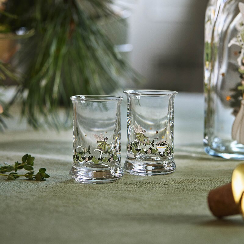 Christmas drammeglass 2026 3 cl 2 stk multi