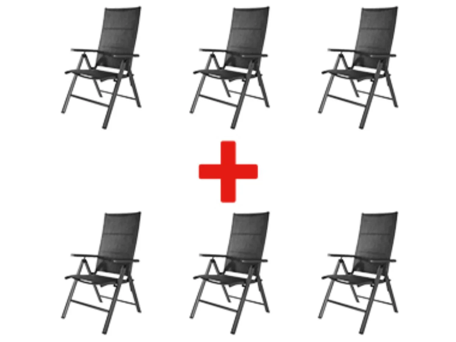 LIVARNO home Lot de 6 chaises hautes TORONTO