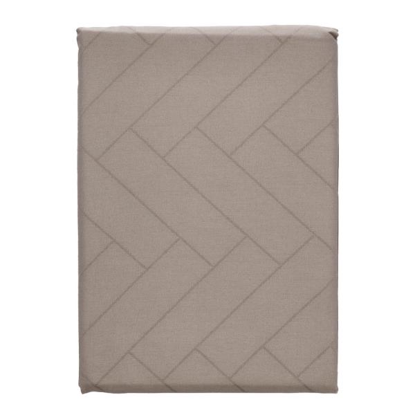 Tiles damask duk 140x320 cm taupe