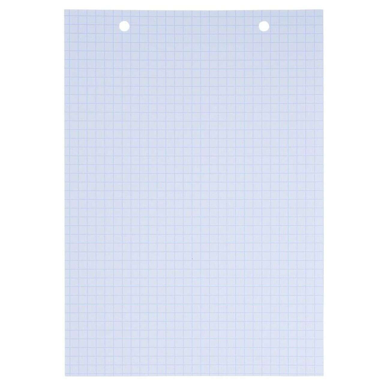 Fiche bristol perforée petits carreaux 14,8x21cm x50