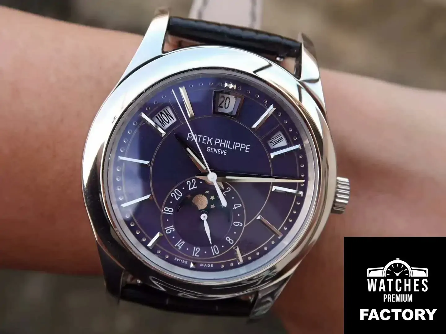 Patek Philippe Annual Calendar 5205G-013 Blue Dial