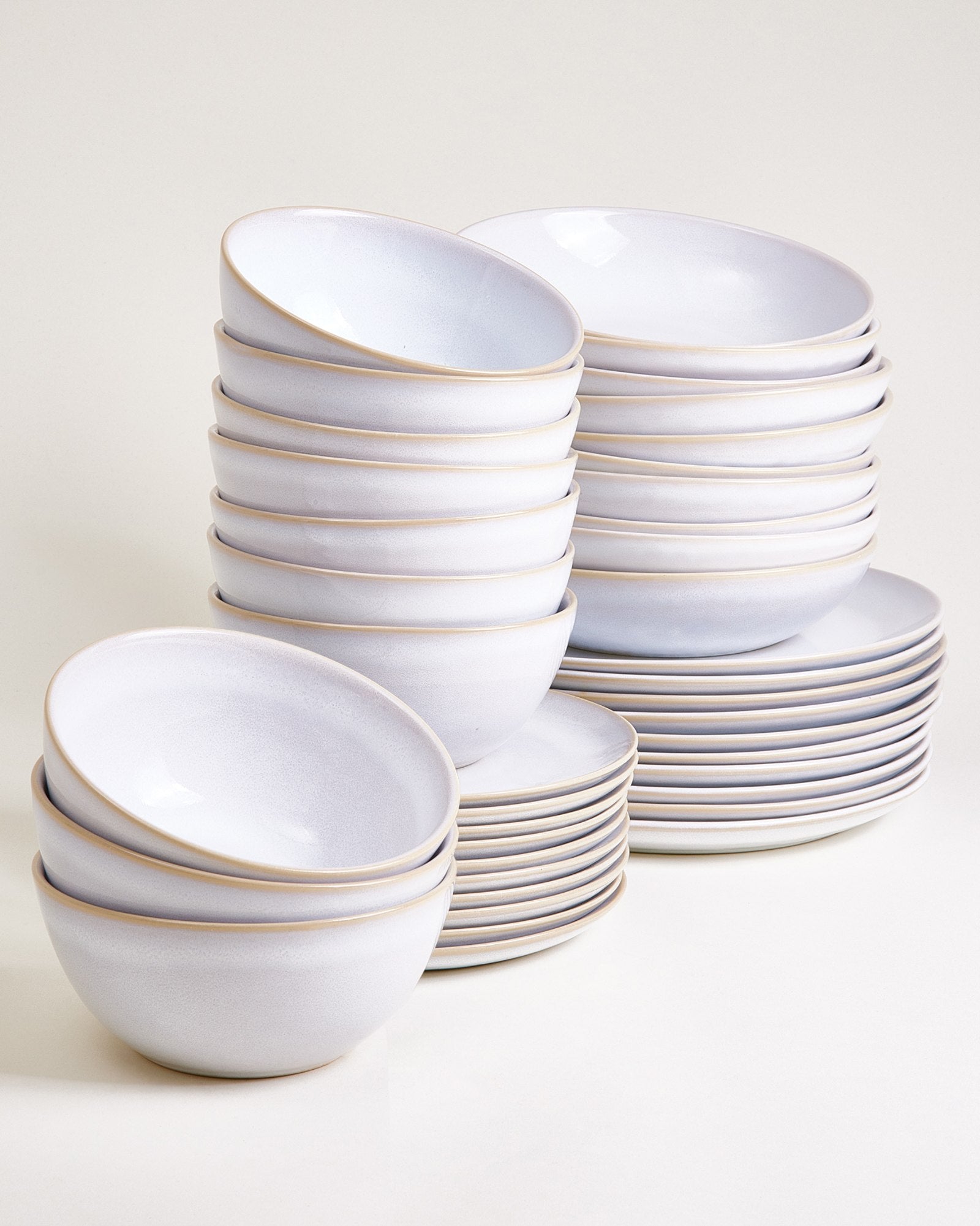 CORDOAMA - TABLEWARE SET CLASSIC WHITE 40 PIECES