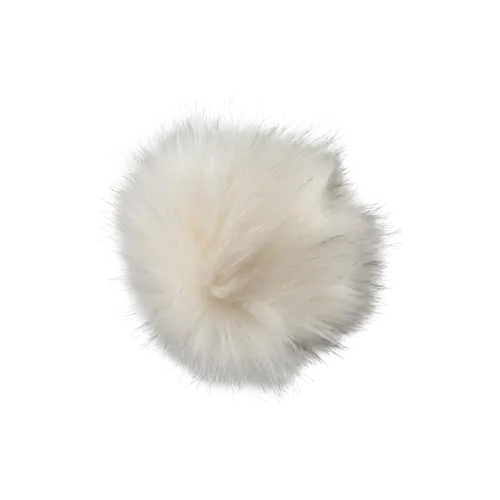 Pompon Cream Fur