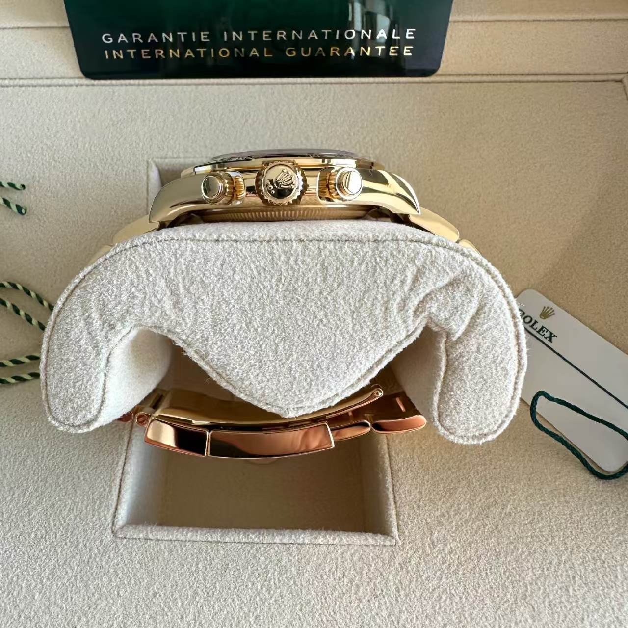 [Super Clone]ROLEX Daytona Yellow Gold/Champagne/Oyster  m126508-0005