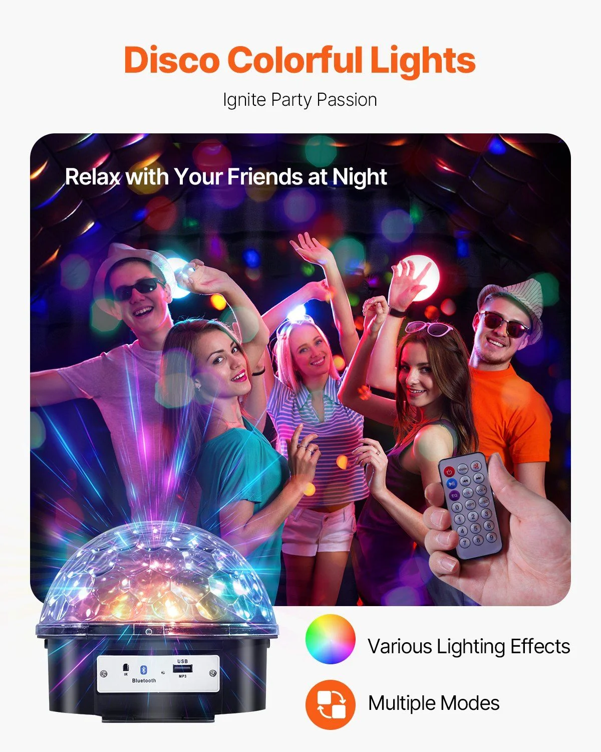 Giant Blow Up Party Tent 19.7FT Inflatable Nightclub with LED Lights, Waterproof Durable for Outdoor Use - Image 7