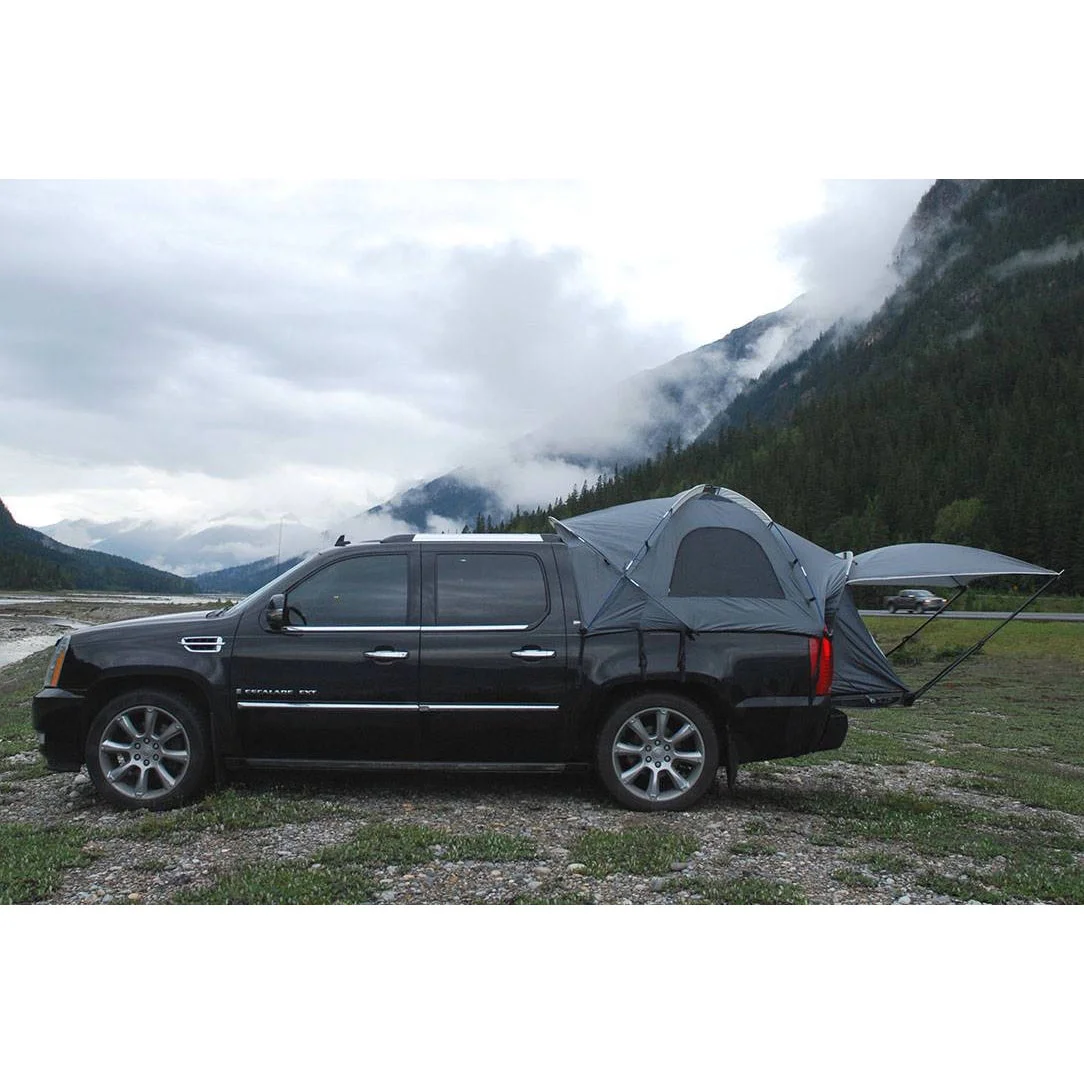 Sportz Avalanche Pickup Truck Bed 2 Person Camping Tent with Awning, Gray Fits select: 2002 2013 CHEVROLET AVALANCHE, 2002 2013 CADILLAC ESCALADE Image 5