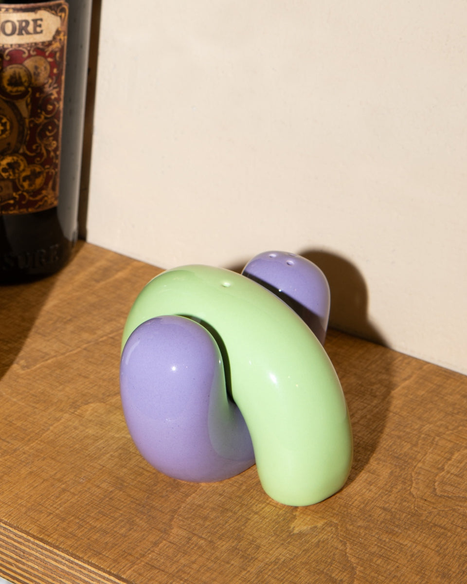 SEIA - SALT & PEPPER SHAKERS LIME PURPLE