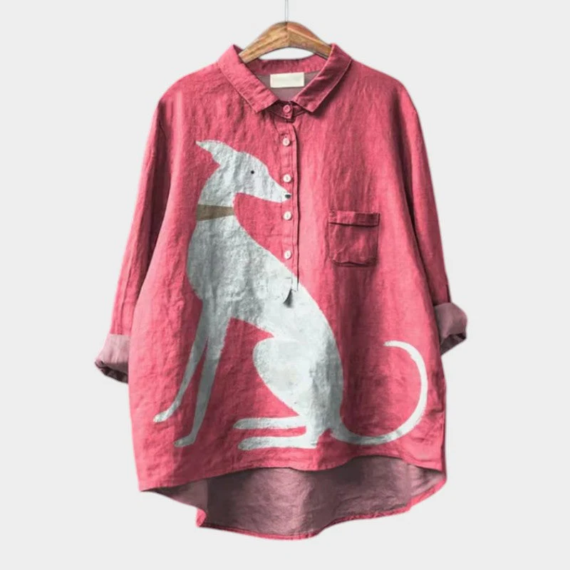Constance | Élégante Blouse d'Été Linne