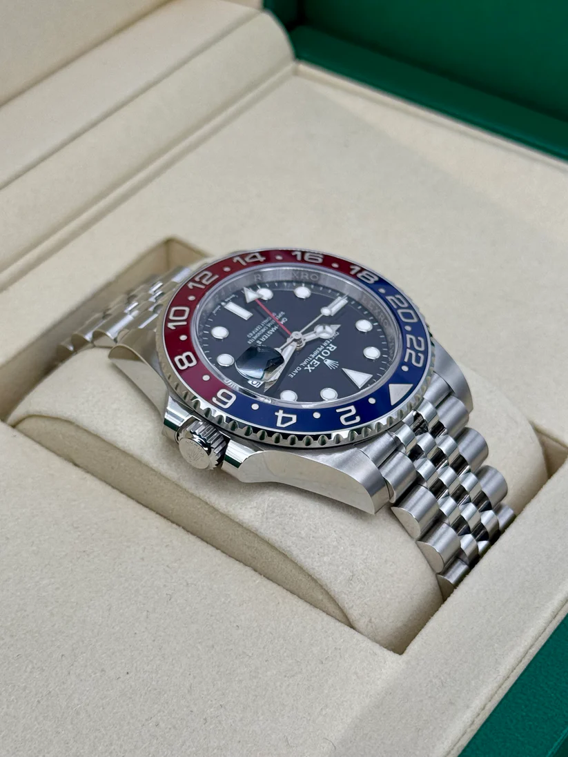 [Super Clone]RLX GMT-Master II Steel Blue & Red 