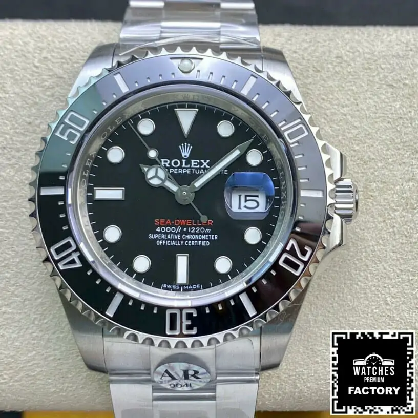 Rolex Sea Dweller 126600 50TH Anniversary 2018 AR Factory Black Dial