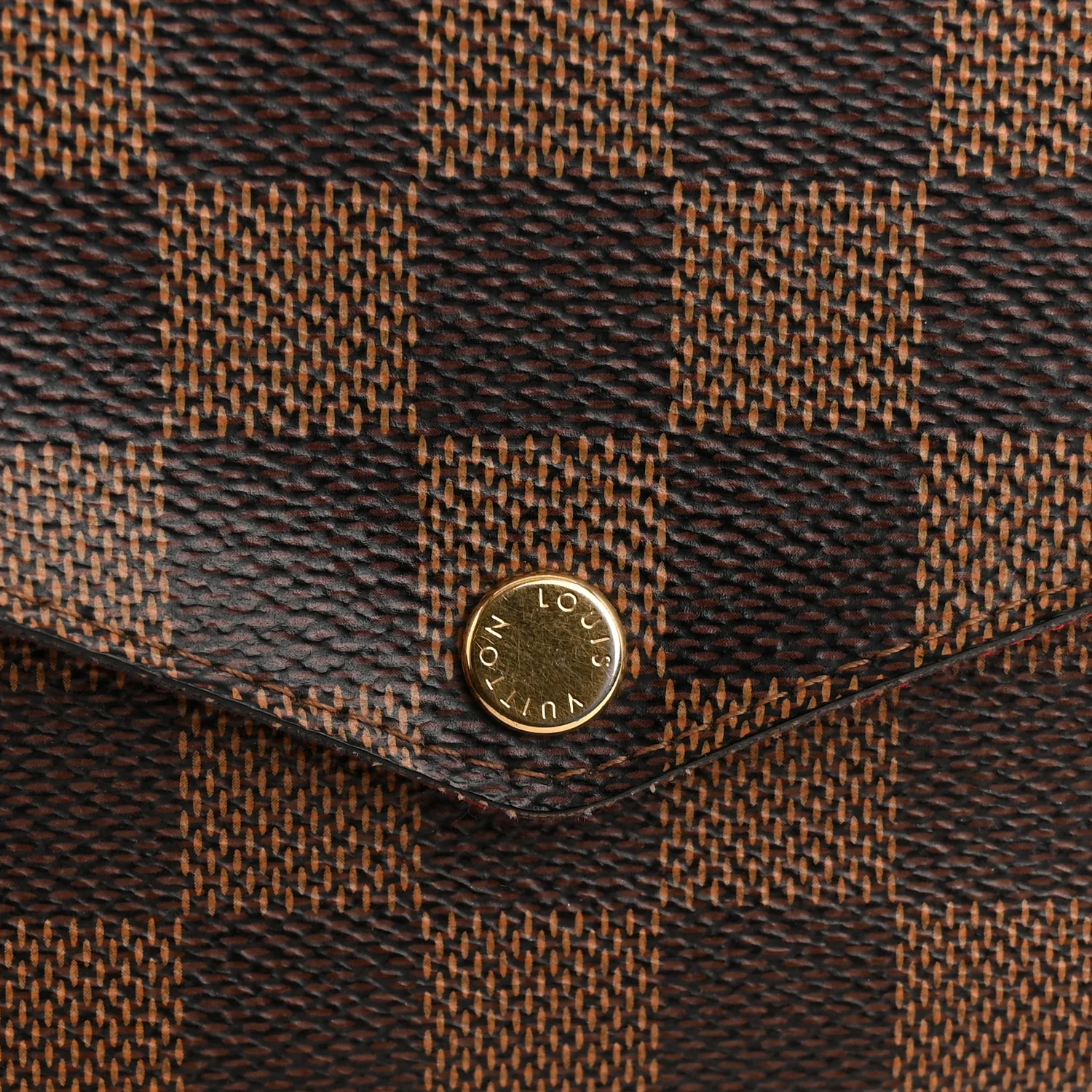 Damier Ebene Pochette Felicie Chain Wallet