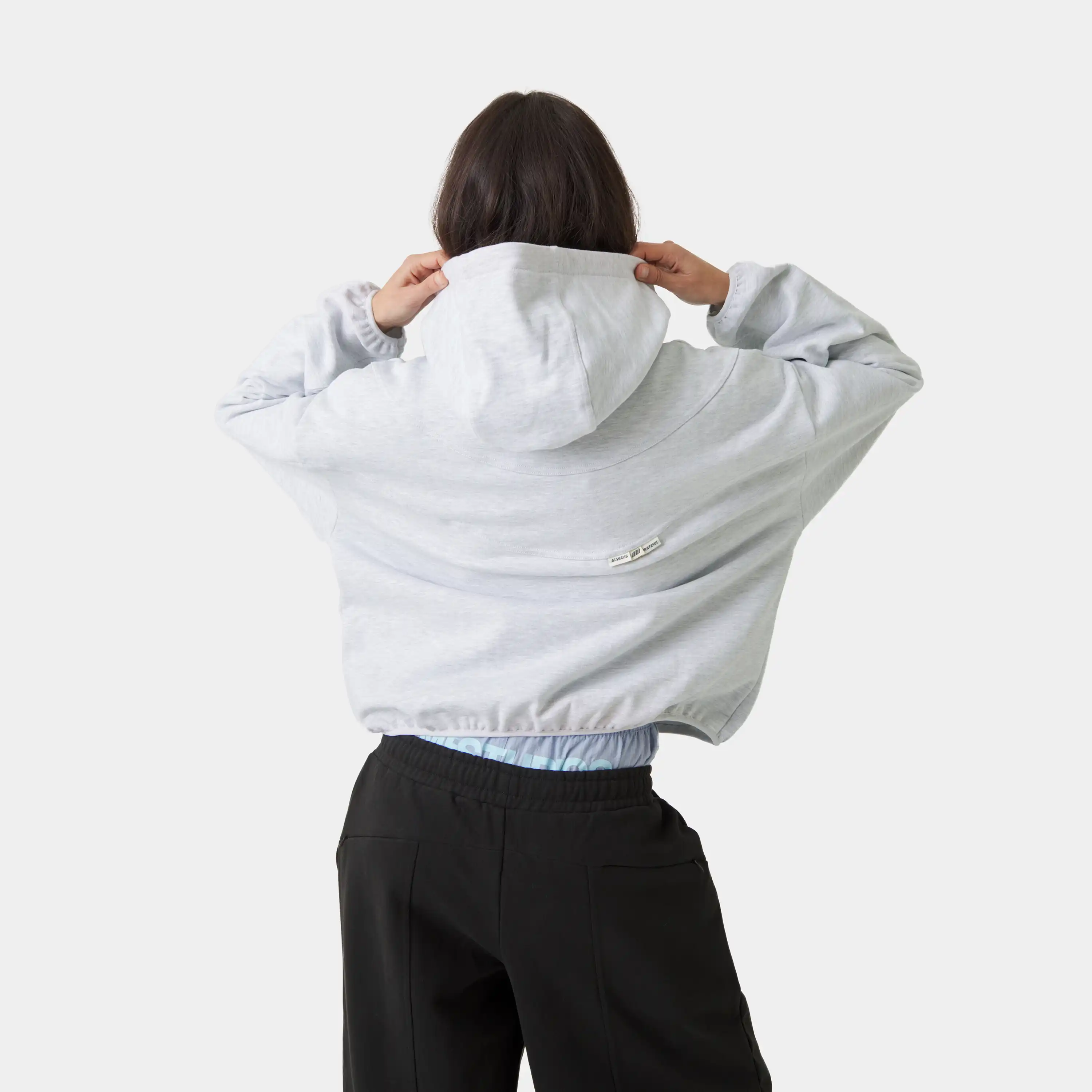 Alfa Heather Grey Oversized Hoodie
