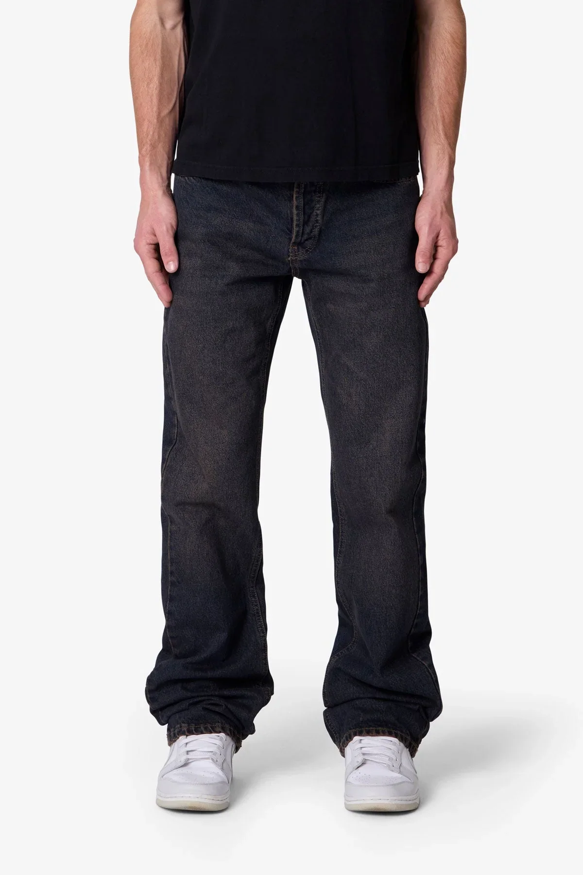 Bootcut Denim - Washed Brown