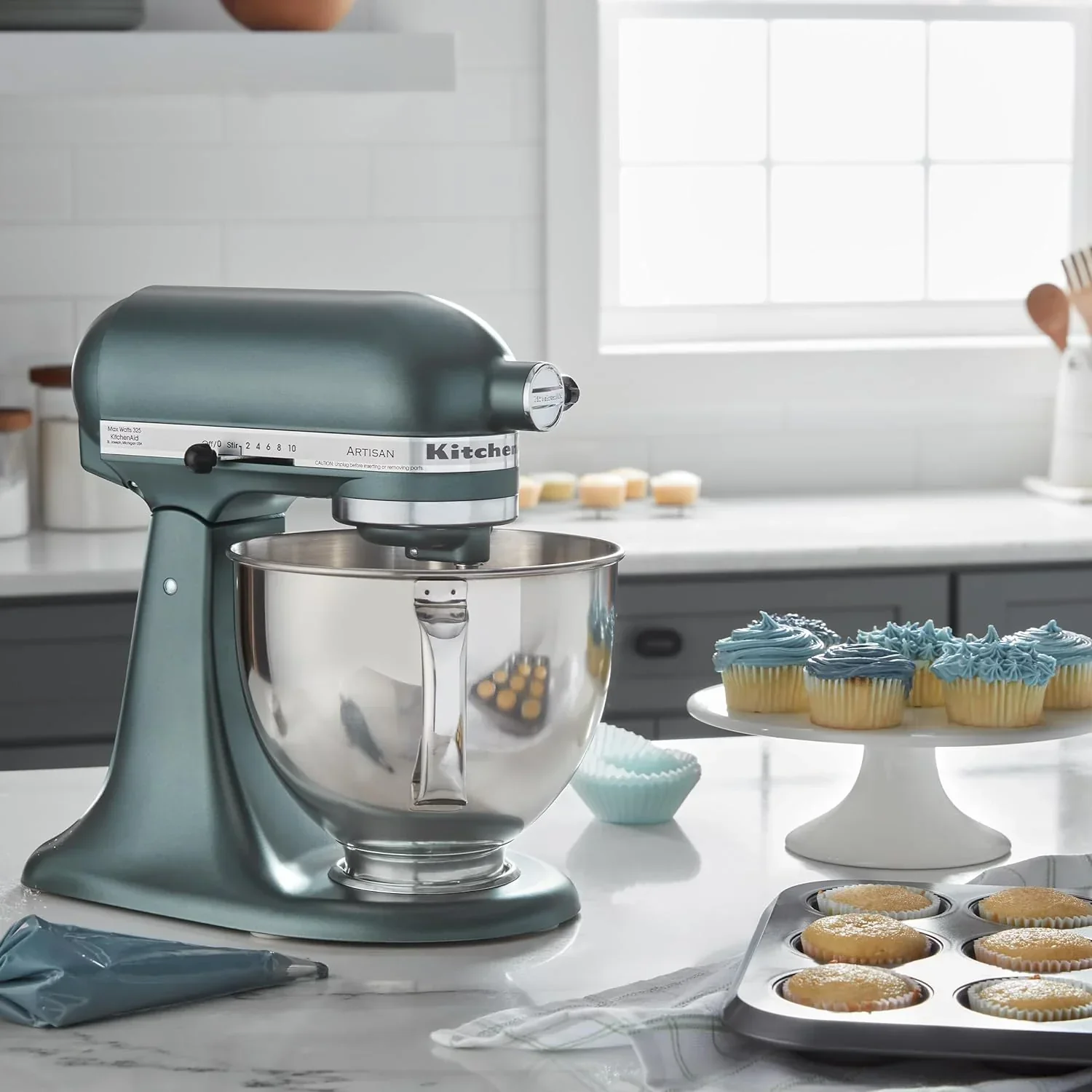 Robot pâtissier KitchenAid Artisan Series de 5 pintes à tête inclinable