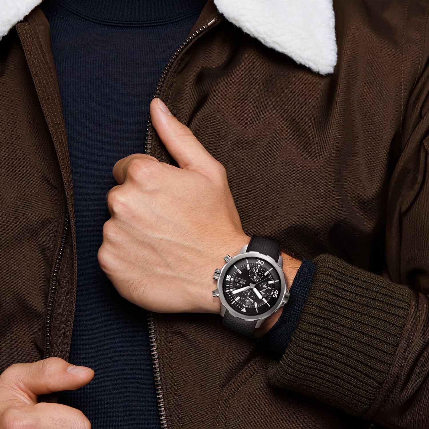 [Super Clone]IWC-Aquatimer Chronograph (IW376803)