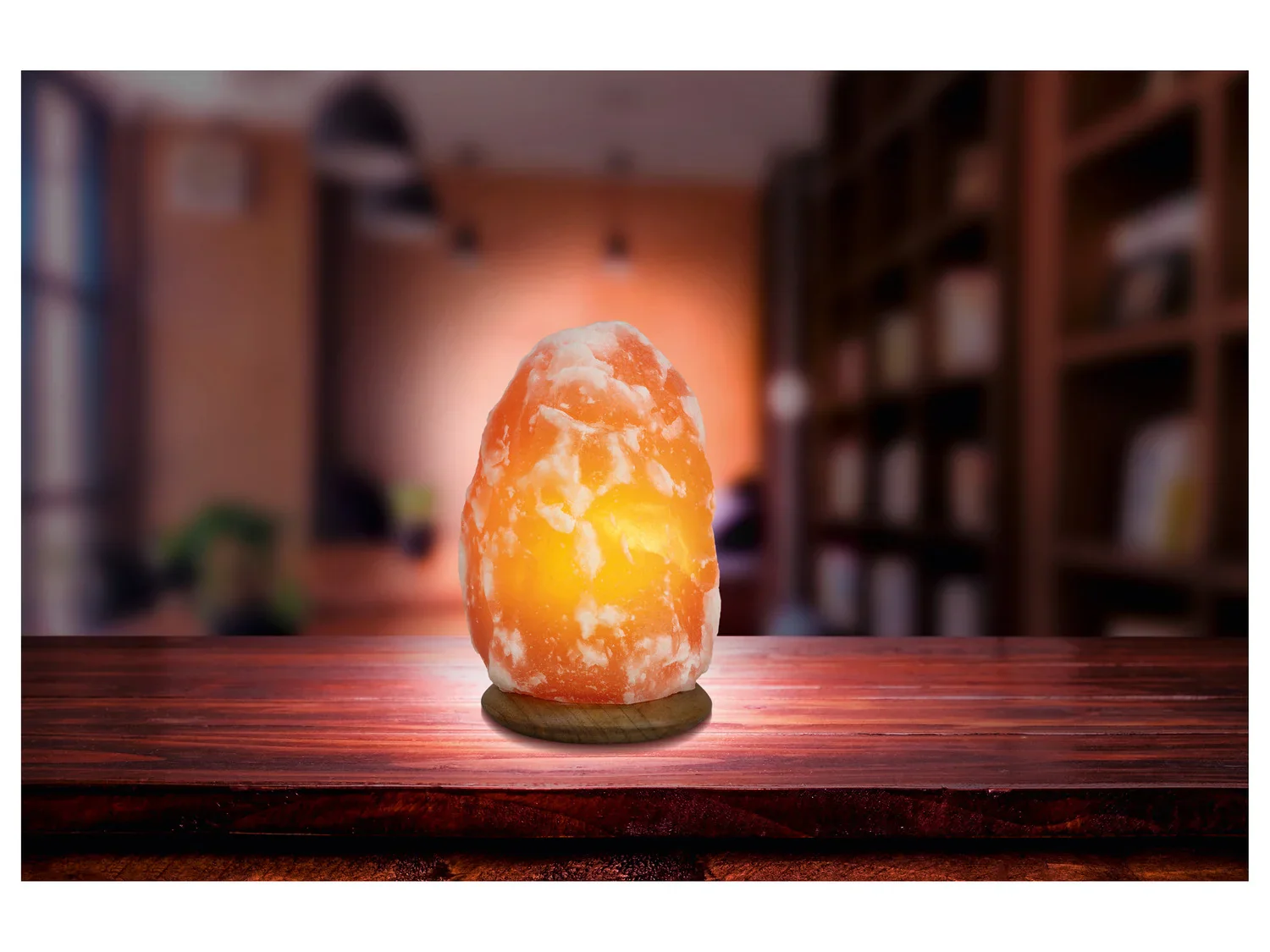 LIVARNO home Lampe en cristal de sel