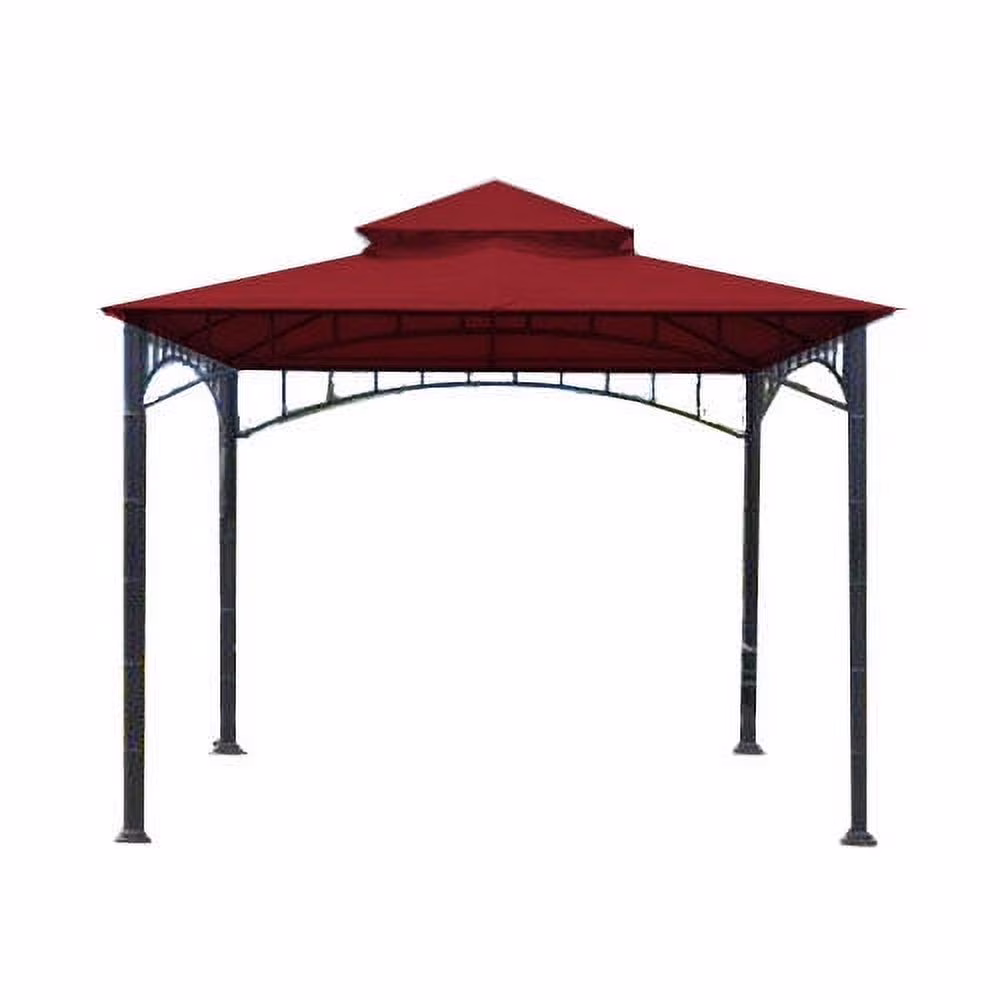 Garden Winds Madaga Gazebo Replacement Canopy Top, Cinnabar, RipLock 350
