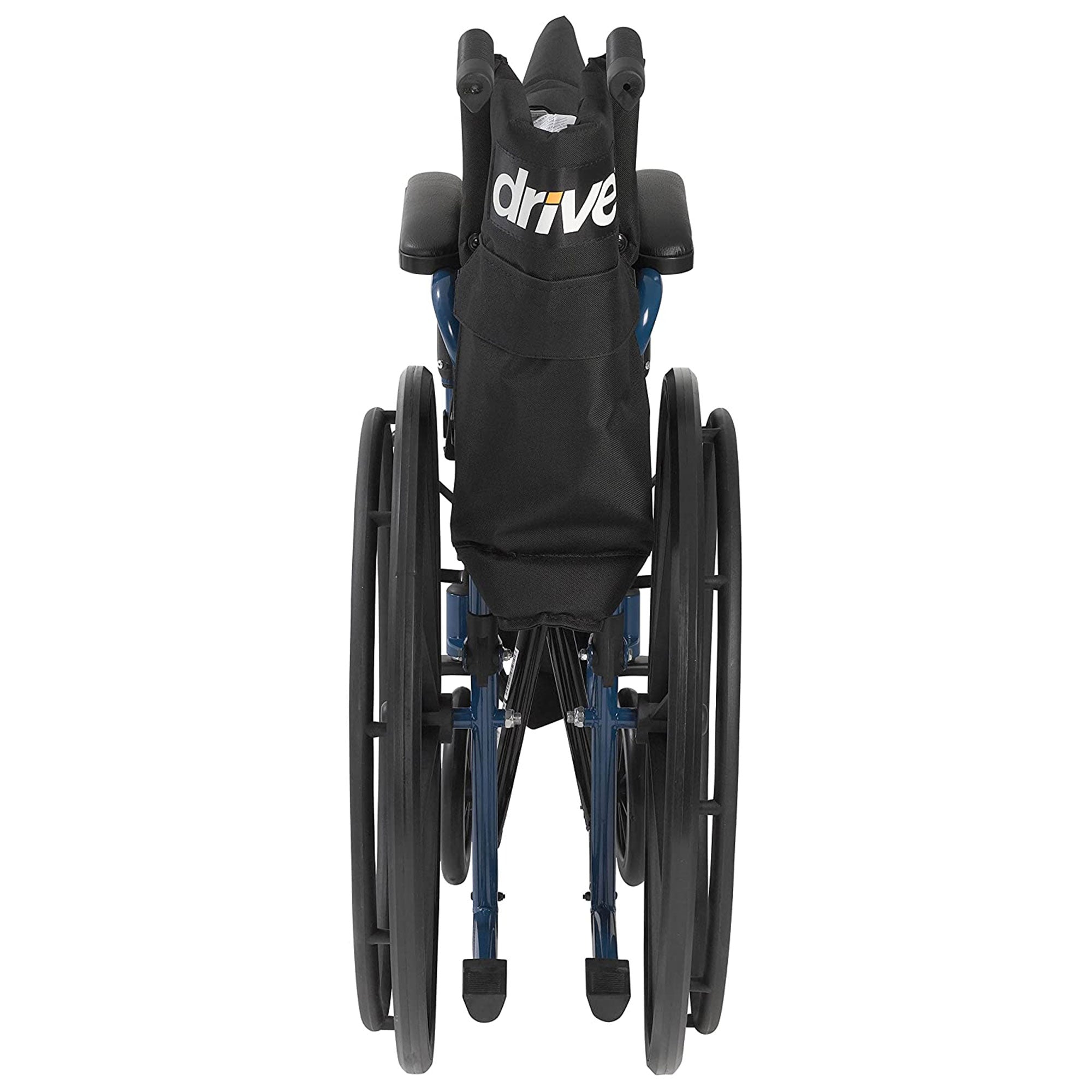 Fauteuil roulant pliant léger Drive Medical Blue Streak avec siège de 51 cm de large