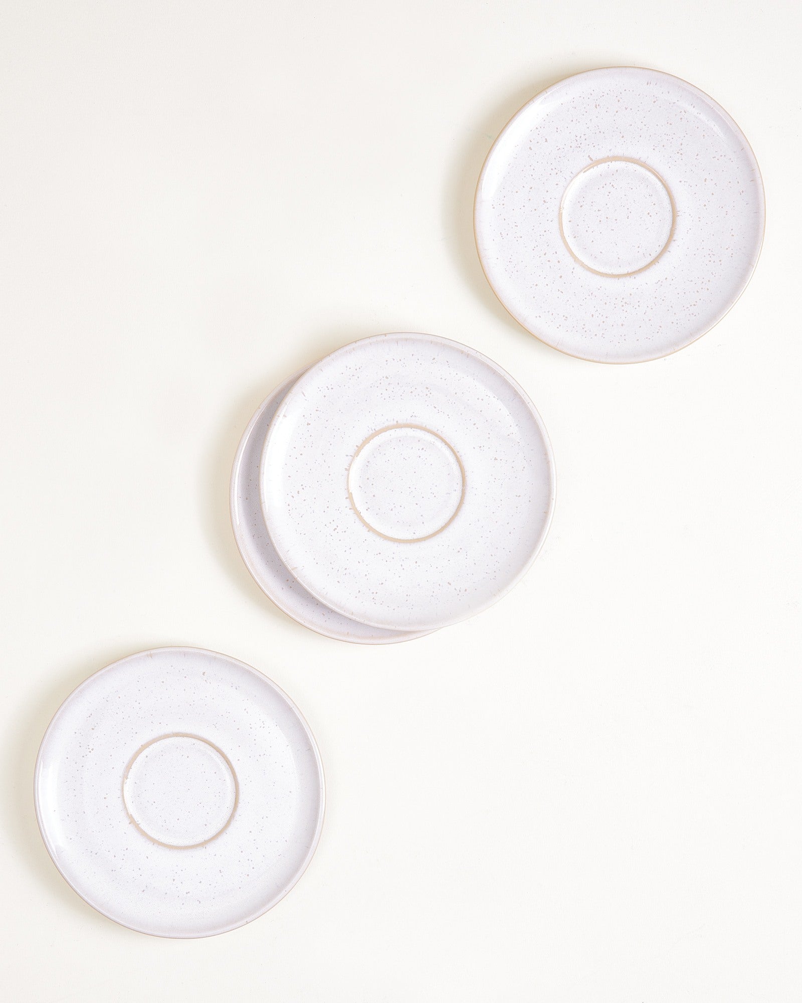 AREIA - SMALL SAUCER WHITE