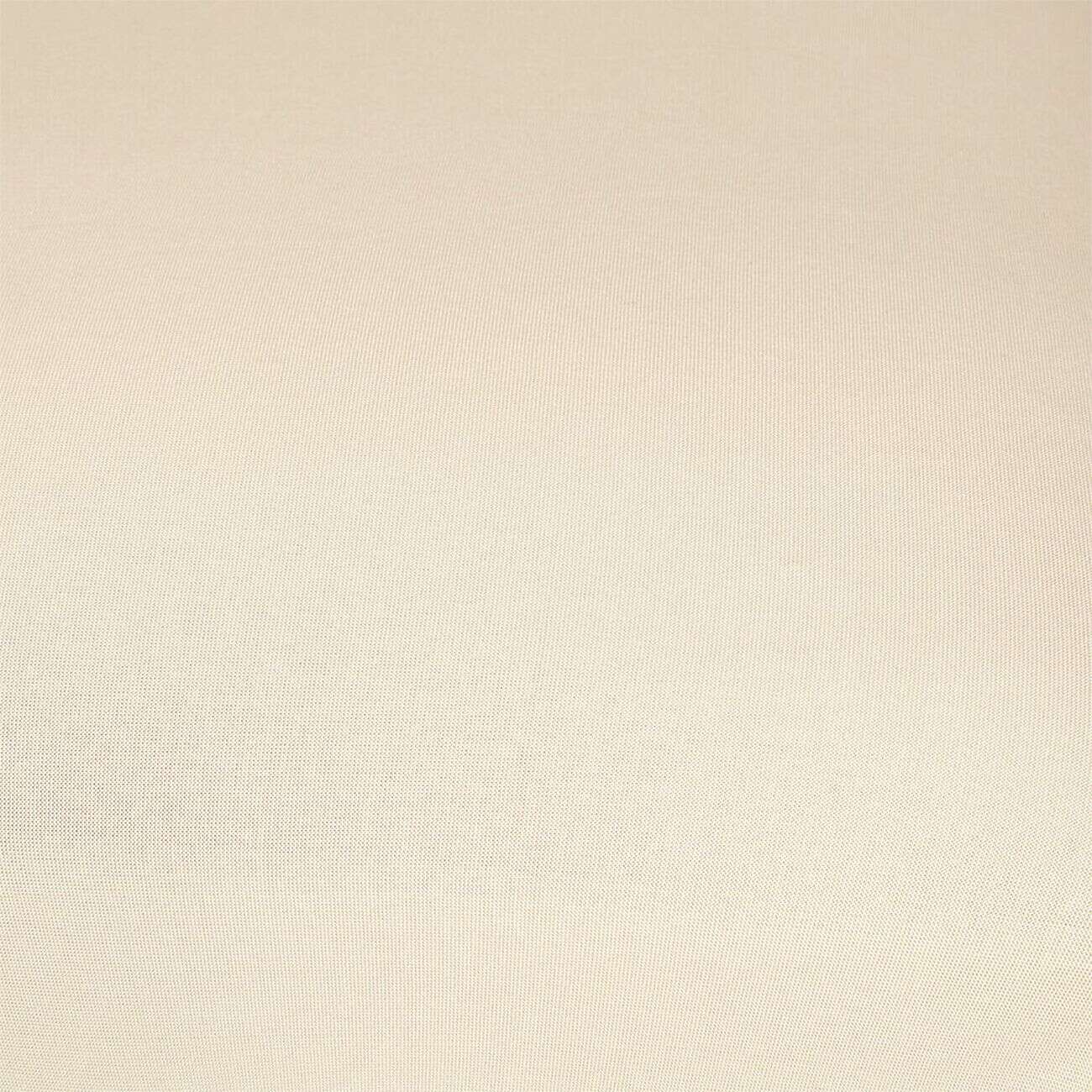 Housse de chaise microfibre extensible beige 40x40xH45cm