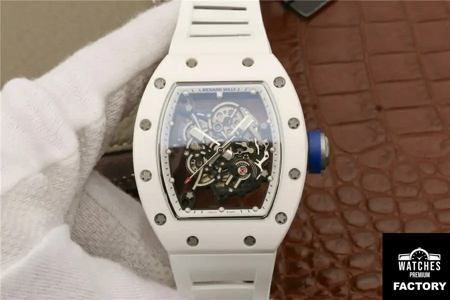 Richard Mille RM055 KV Factory White Case