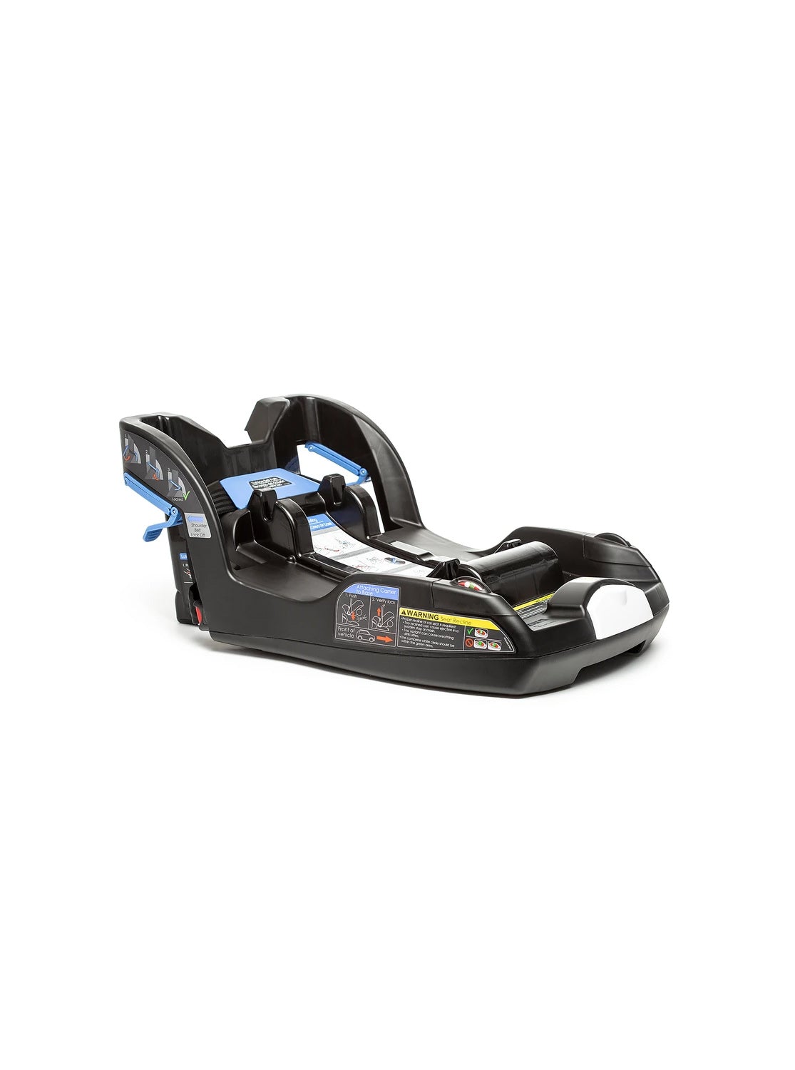 Poussette avec siège auto pour bébé et base LATCH – Édition Minuit | Transformation voiture en poussette en quelques secondes, homologuée pour le transport aérien, sac de rangement inclus