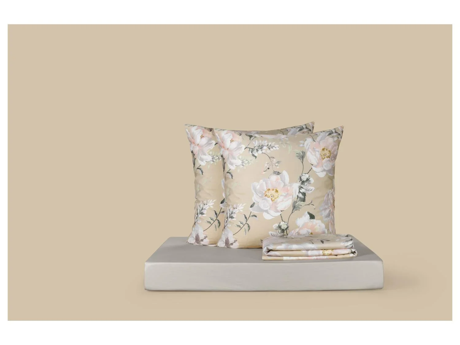 LIVARNO Parure de lit en satin, 4 pices